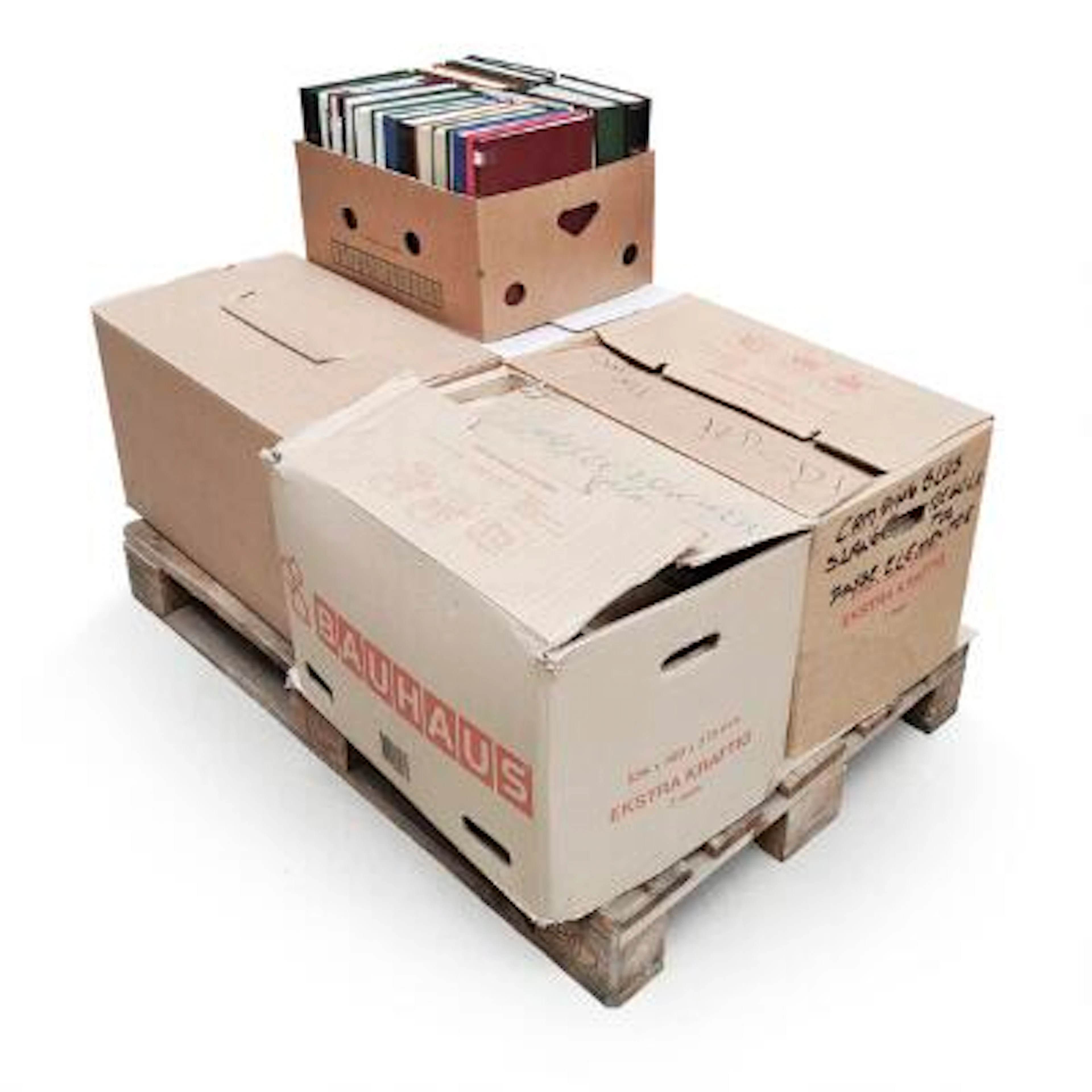 Clearance. Original accumulation in 5 large boxes with lots of stockbooks