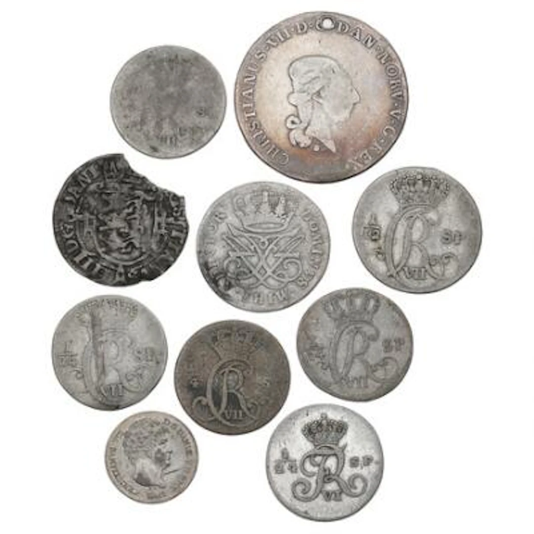 Denmark, collection of older coins, approx. 240 pcs – Bruun Rasmussen