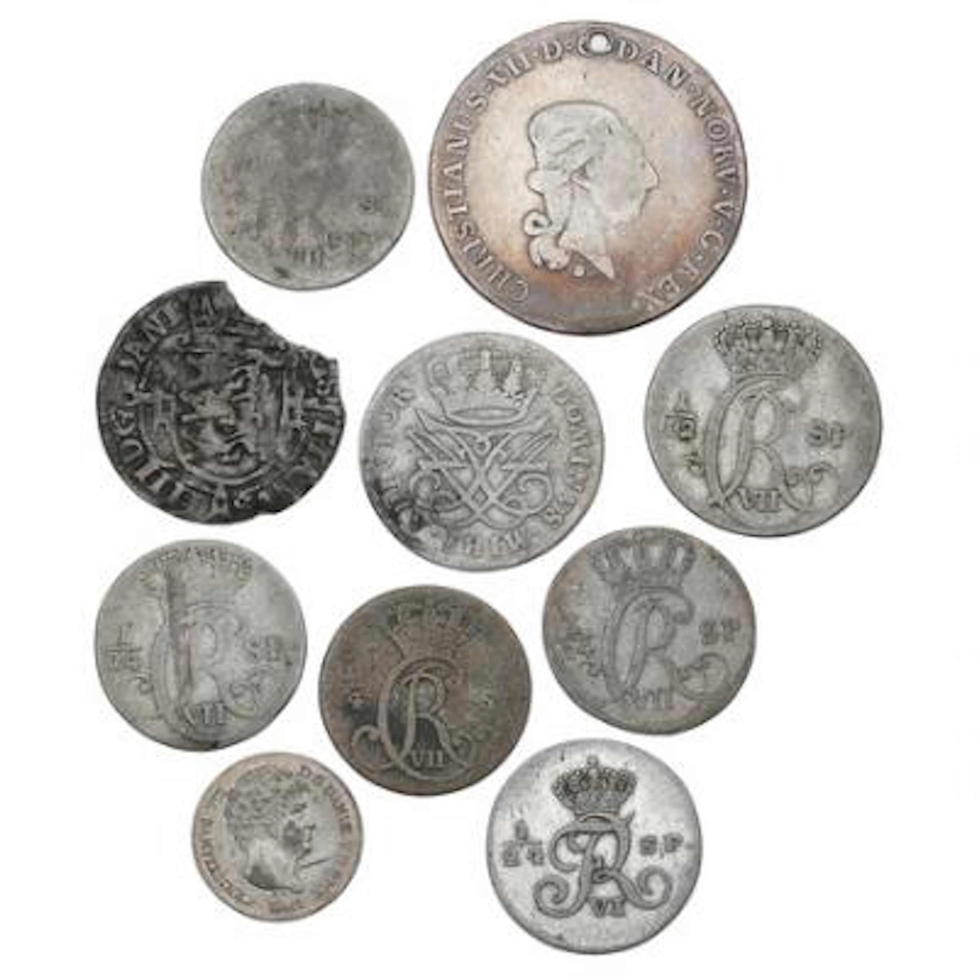 Denmark, collection of older coins, approx. 240 pcs – Bruun Rasmussen