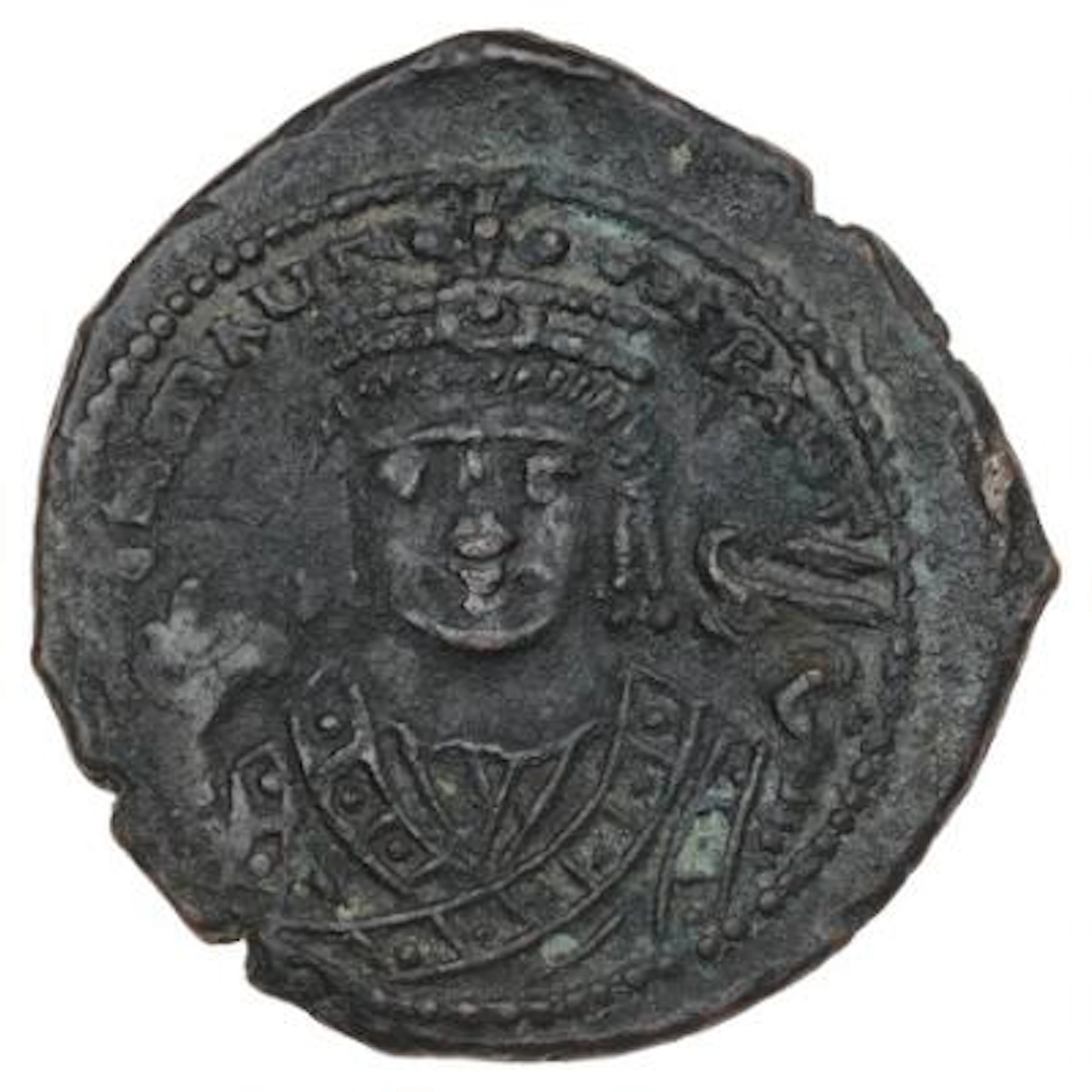 Byzantium, Maurice Tiberius, 582-602 AD. 40 Nummi. Theoupolis (Antioch)