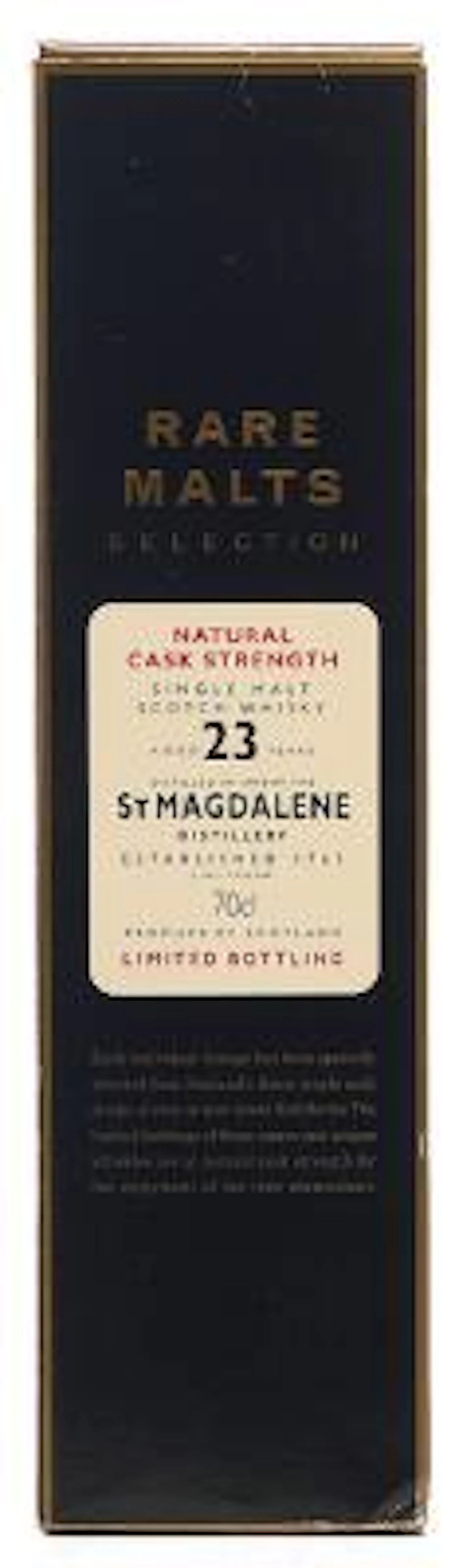1 bt. Rare Malts Selection, St. Magdalene Distillery, Single Malt