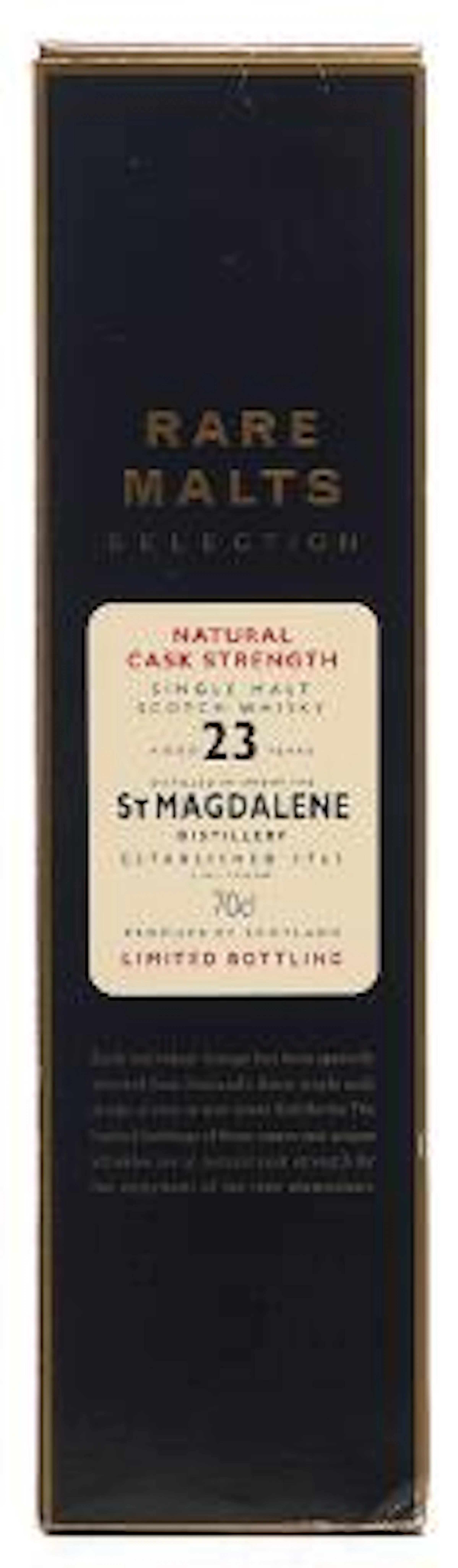 1 bt. Rare Malts Selection, St. Magdalene Distillery, Single Malt