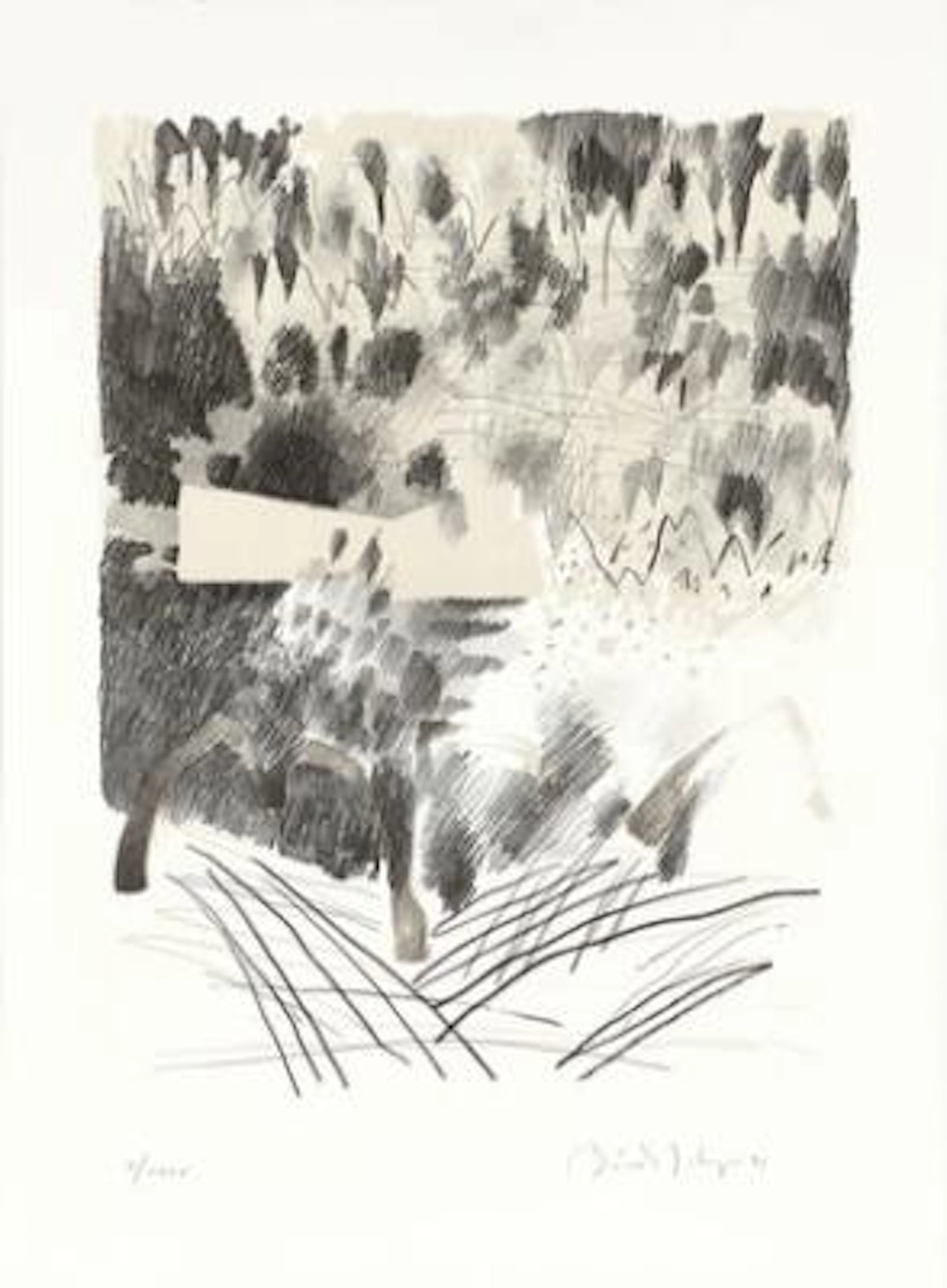 Bárdur Jakupsson: Untitled. Signed Bárdur Jakupsson, X/XXXV. Lithograph.
