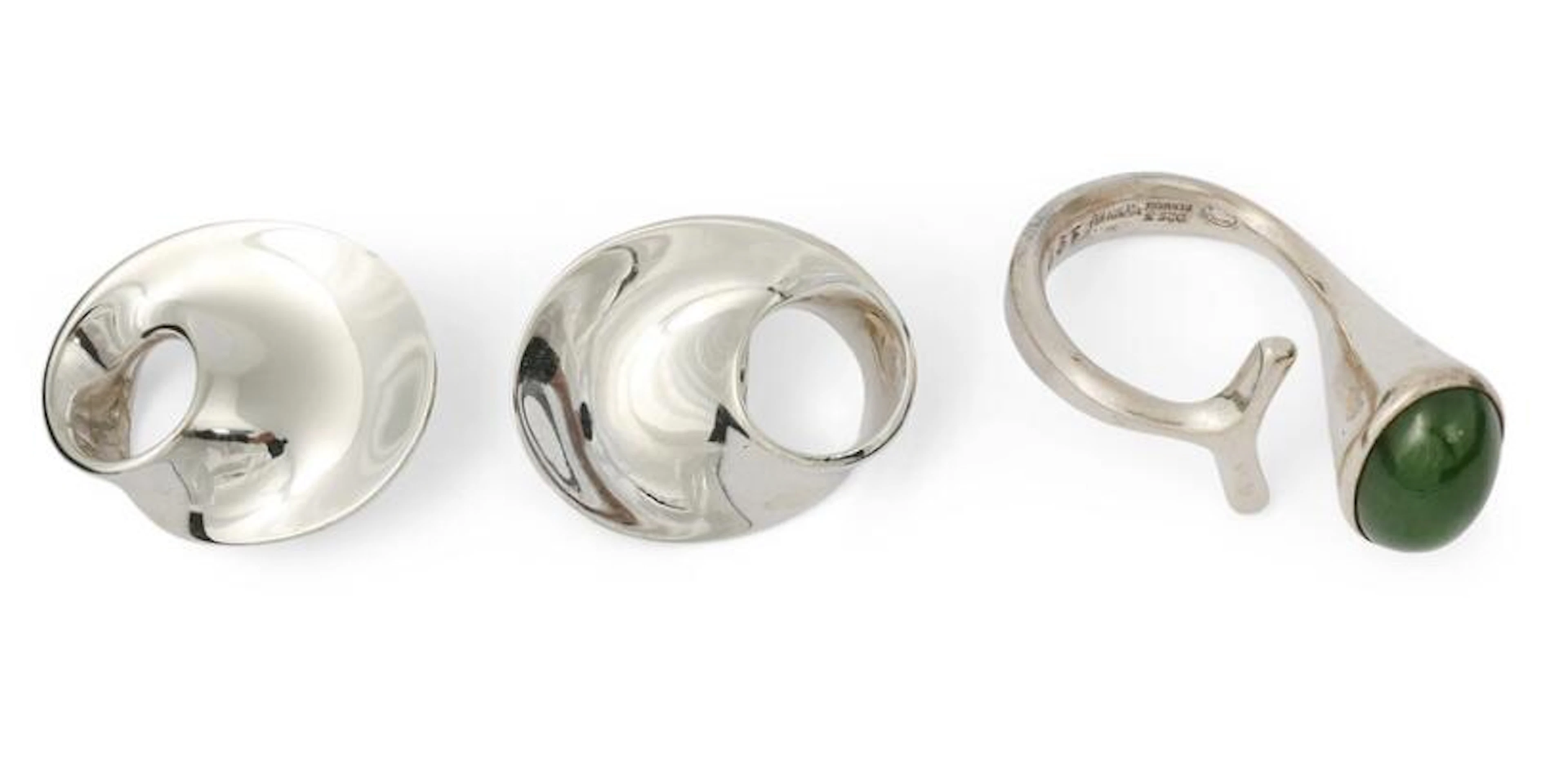 Vivianna Torun Bülow-Hübe: An aventurine ring set with aventurine