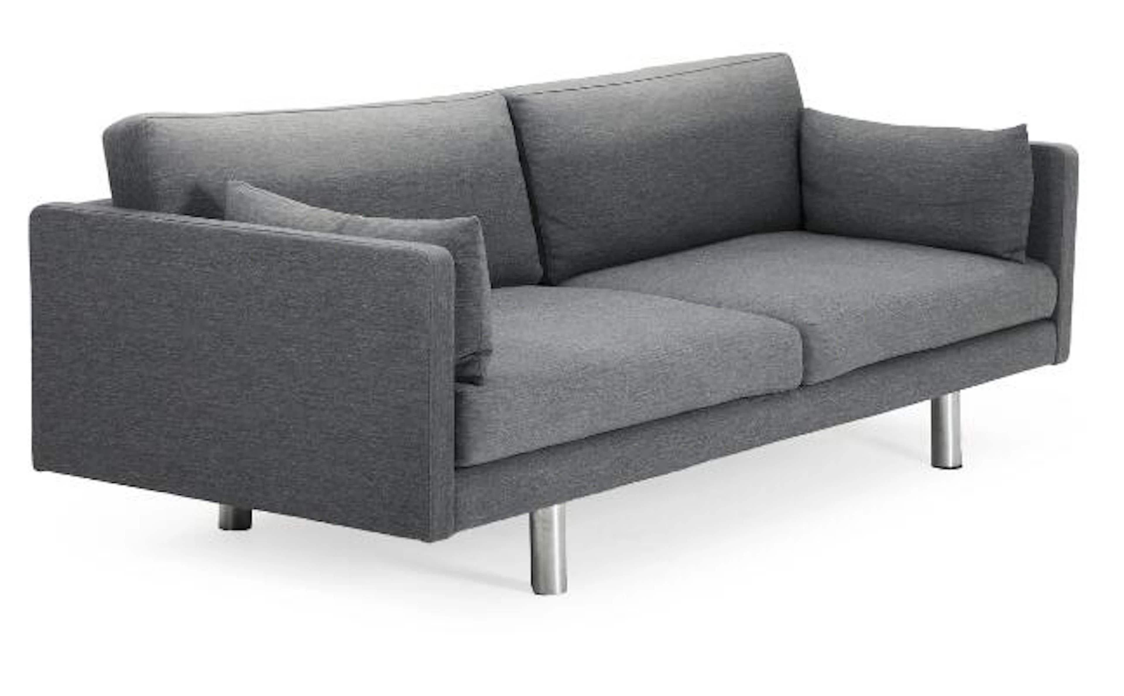 Erik Jørgensen: "EJ 220". Freestanding three seater sofa with legs