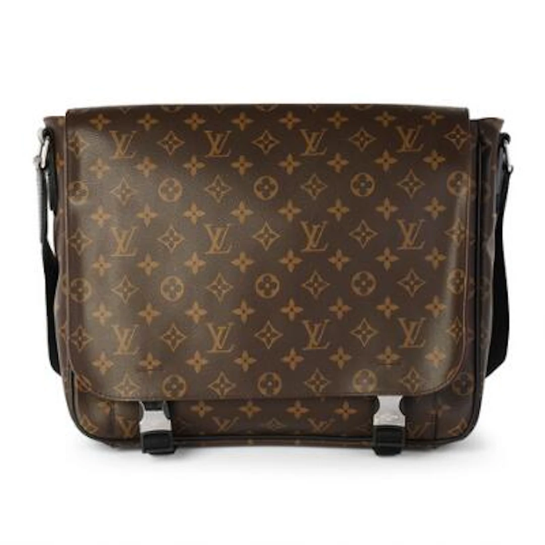 Louis Vuitton: A "Macassar Clarence" bag of brown monogram canvas