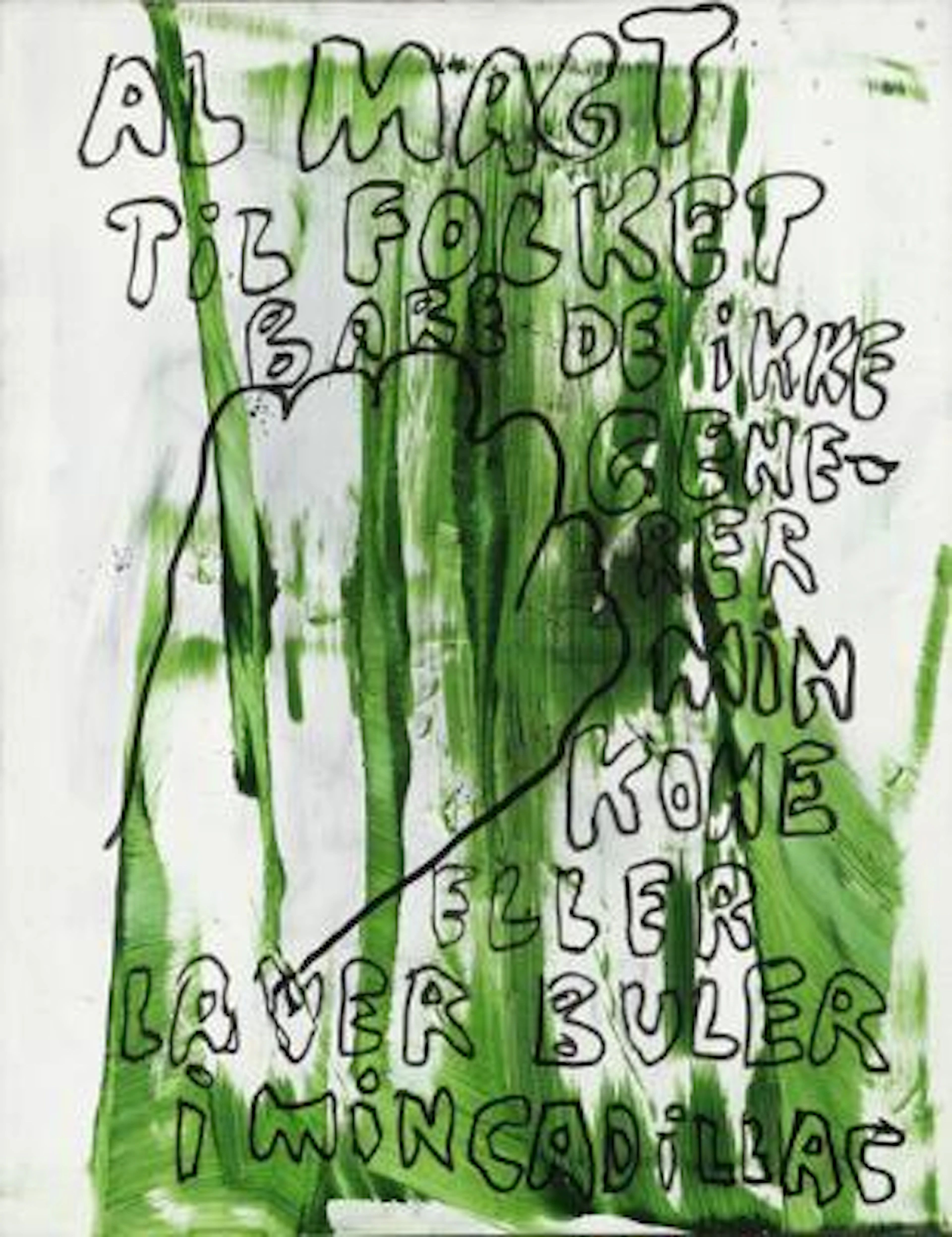 Claus Carstensen: U.T., 2002. Signed, titled and dated on the reverse.