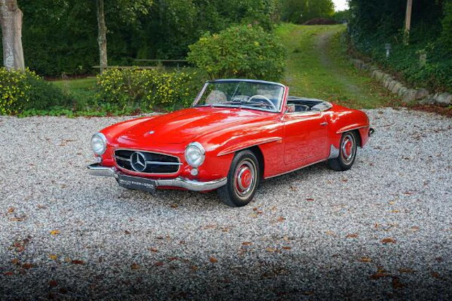 1959 Mercedes-Benz SL 190 W121 – Bruun Rasmussen Auctioneers