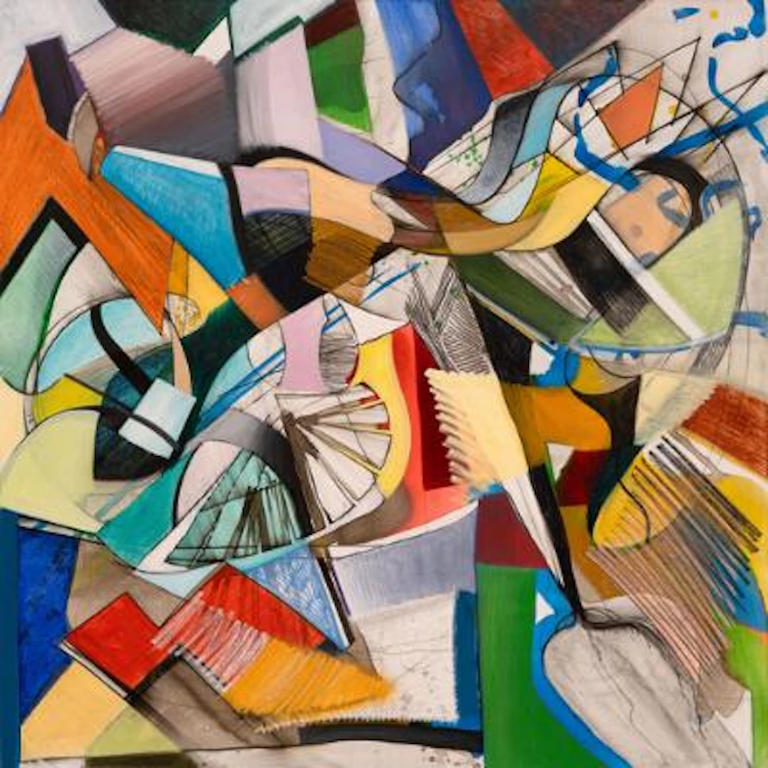 Lars Nørgård: "Midnight Rooster", 2025. Signed, titled and dated on
