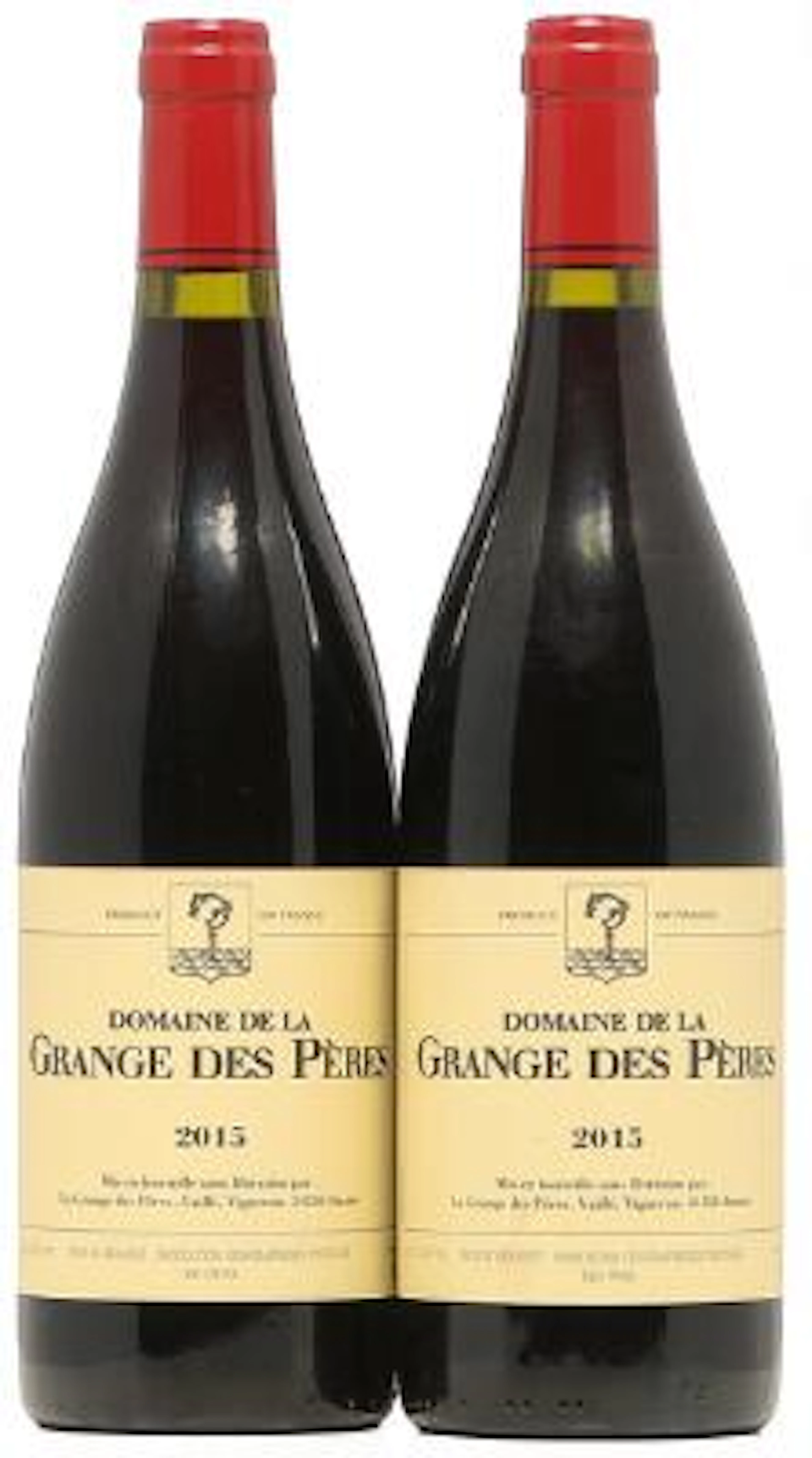 2 bts. Domaine de la Grange des Pères, La Grange des Pères 2015 A