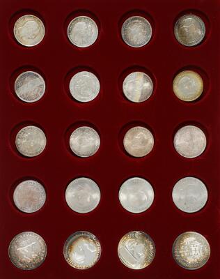 Commemoratives, 1888-1972 complete, as well as 200 kr 1990, 1992