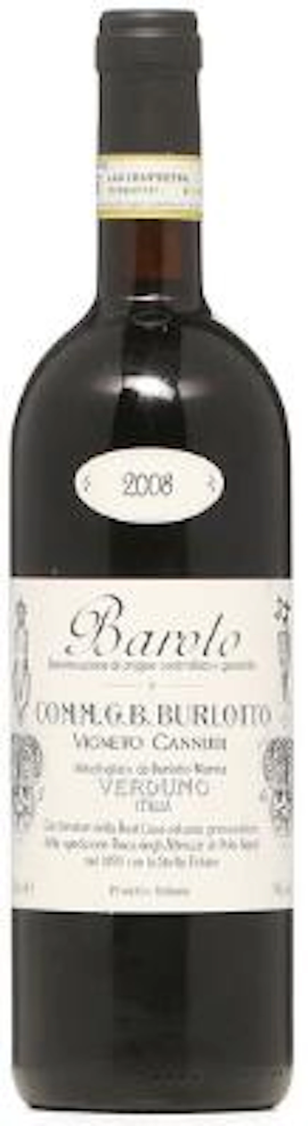 1 bt. Barolo, "Vigneto Cannubi", Burlotto 2008 A (hf/in). – Bruun