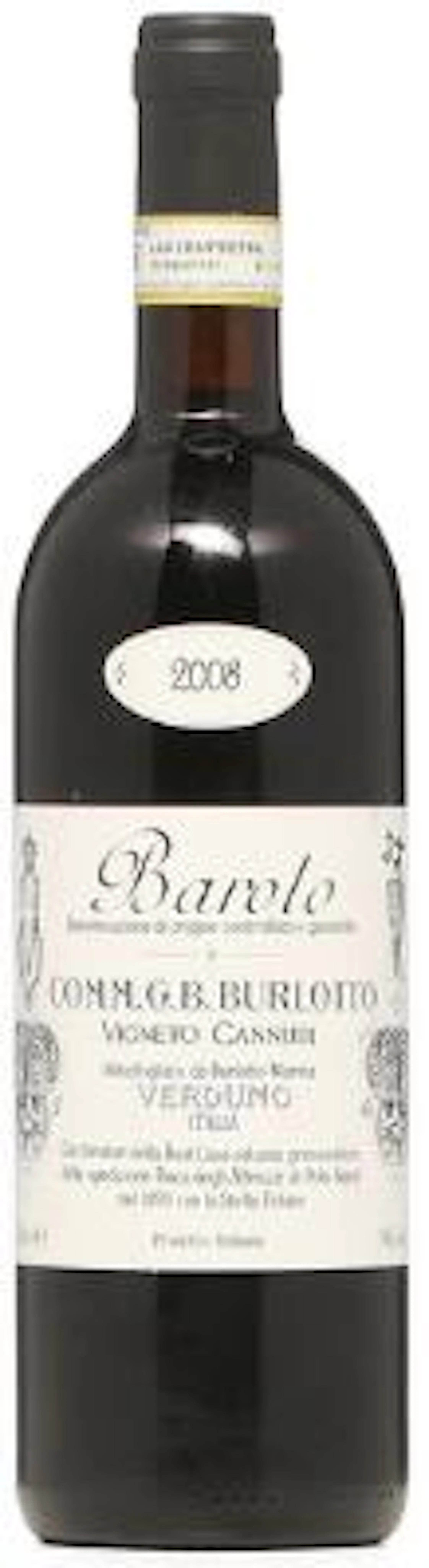 1 bt. Barolo, "Vigneto Cannubi", Burlotto 2008 A (hf/in). – Bruun