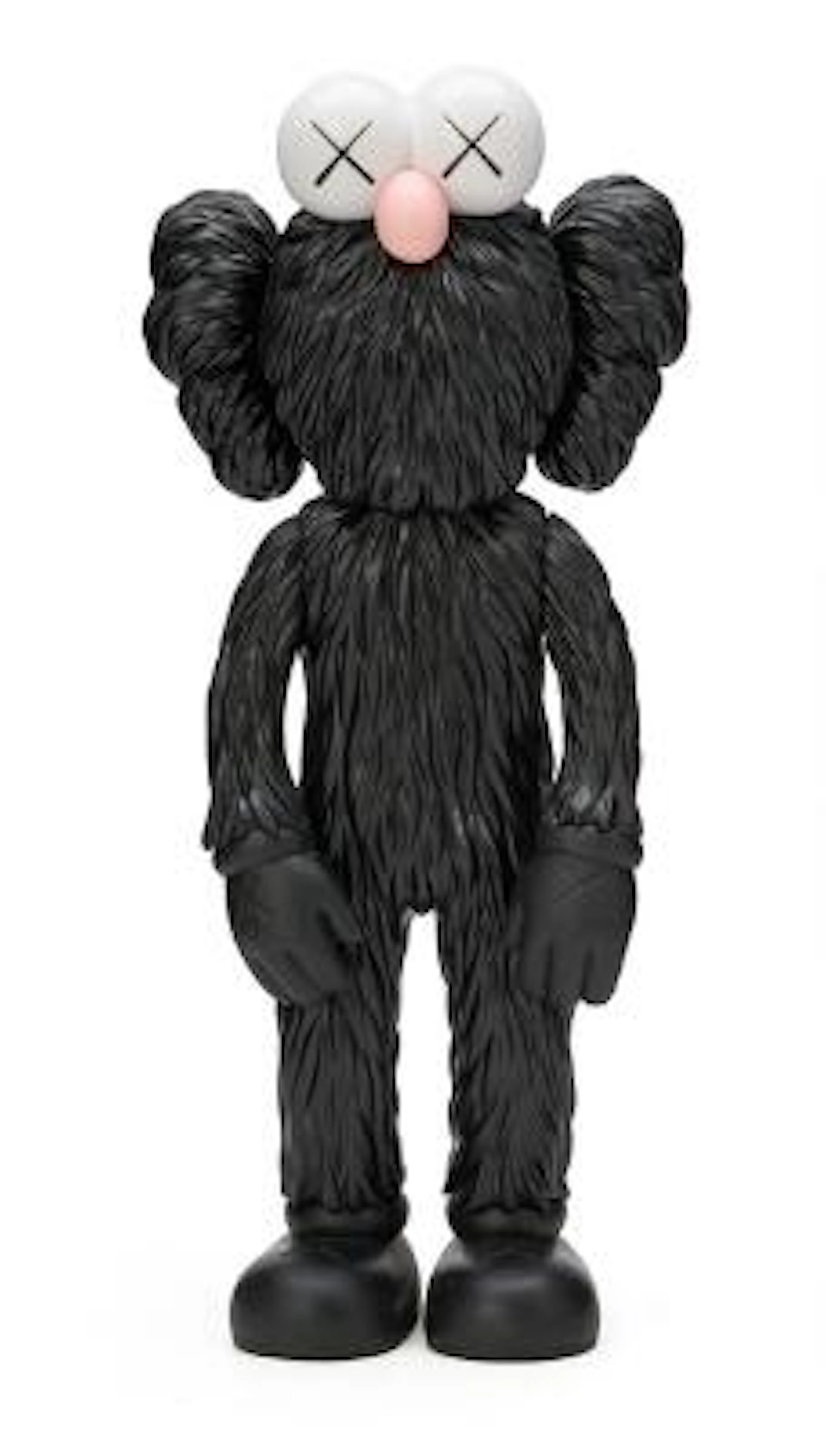 KAWS: "BFF (Black)", 2017. Cast vinyl and resin. Printed signature.