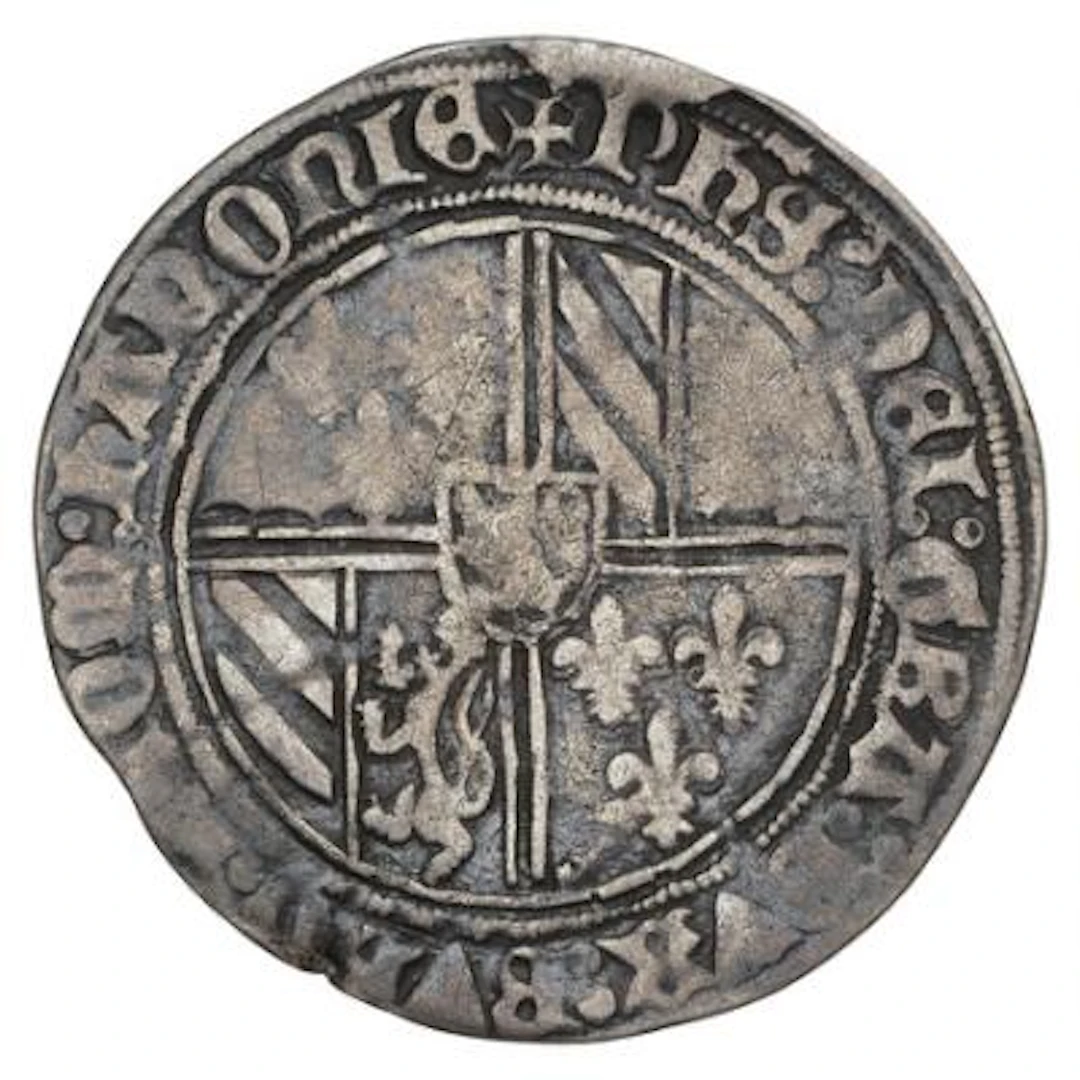 Belgium, Flanders, Philip de Goede, Double Groot nd (1434-1467), G