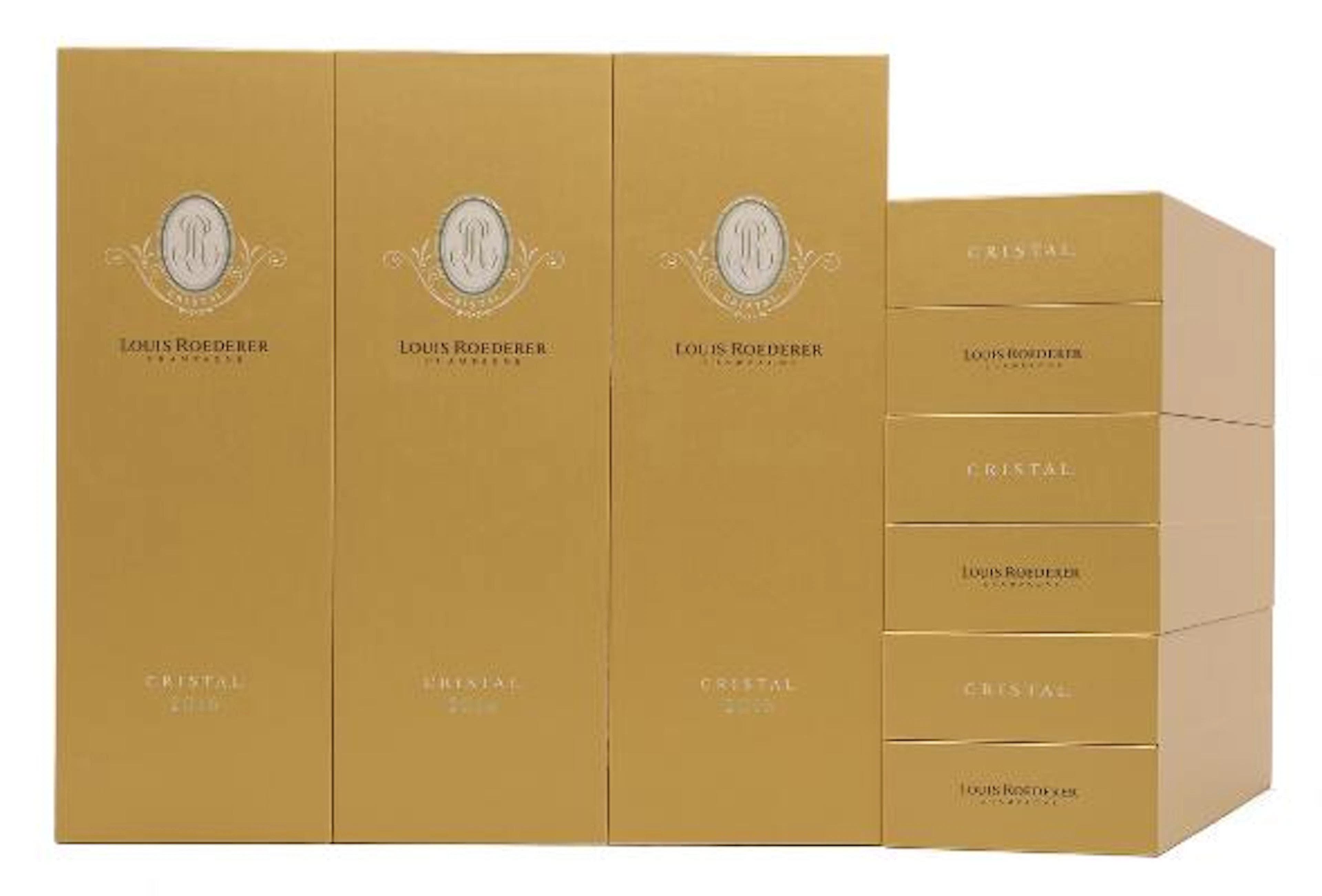 6 bts. Champagne "Cristal", Louis Roederer 2016 A (hf/in). – Bruun