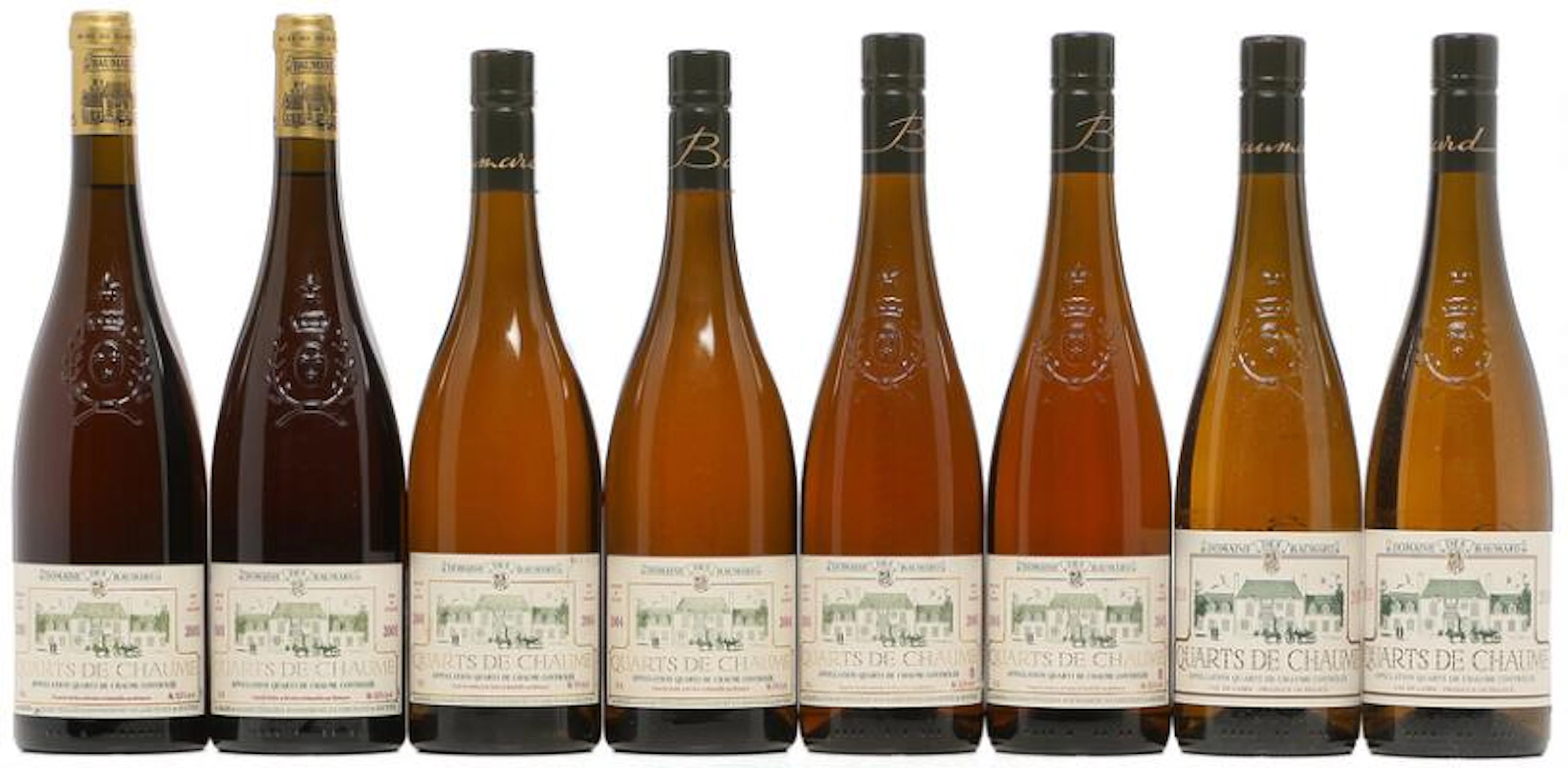 2 bts. Quarts de Chaume, Domaine des Baumard 2003 A (hf/in). etc.
