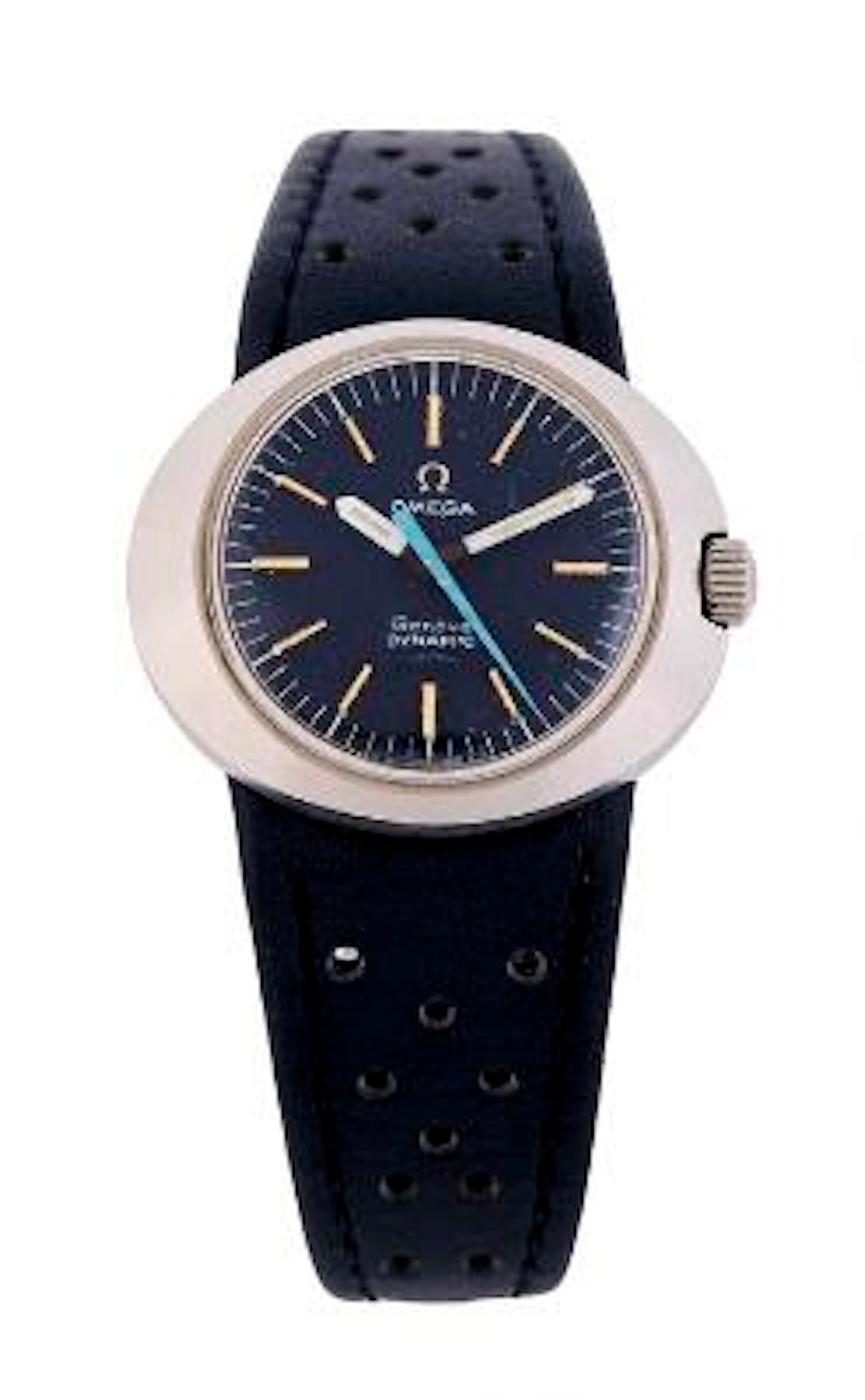 Omega: Dynamic of steel, ref. 566.015. Mechanical movement with automatic