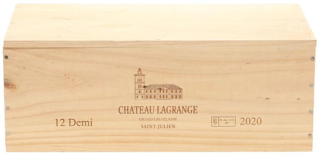 12 bts. ½. Château Lagrange, Saint - Julien. 3. Cru Classé 2020 A
