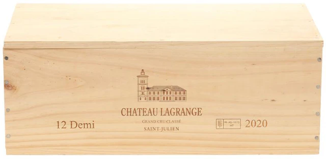 12 bts. ½. Château Lagrange, Saint - Julien. 3. Cru Classé 2020 A