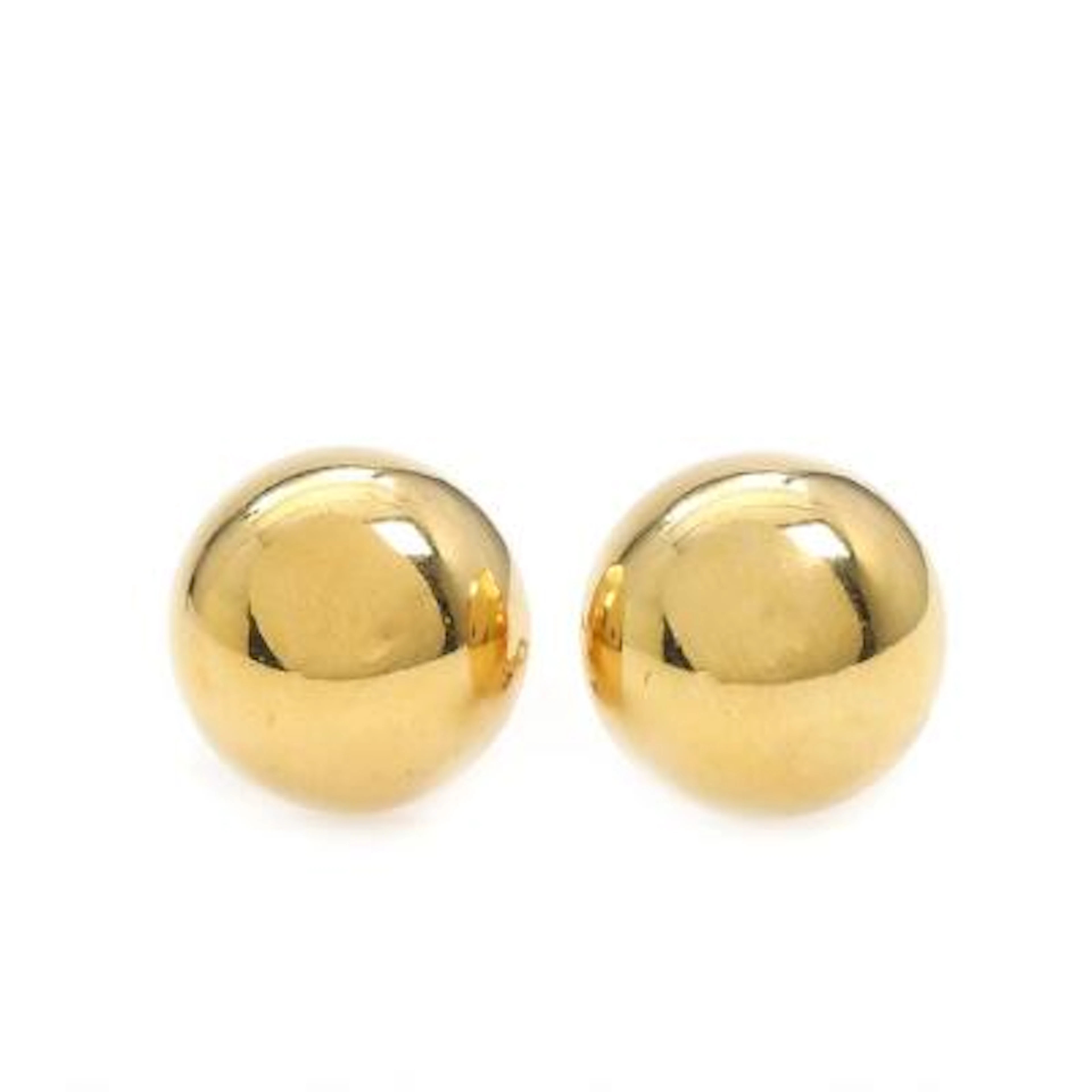 Artlinea: A pair of 14k gold ear clips. Diam. 1.6 cm. (2) – Bruun