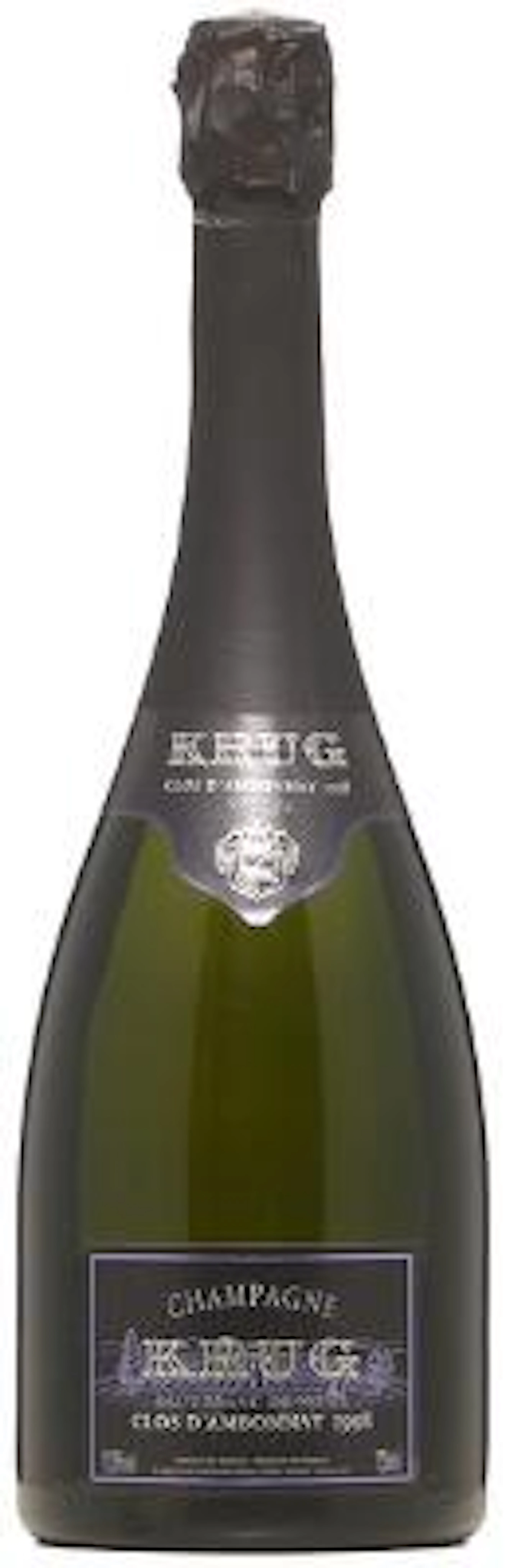 1 bt. Champagne "Clos d'Ambonnay", Krug 1998 A (hf/in). Owc. – Bruun
