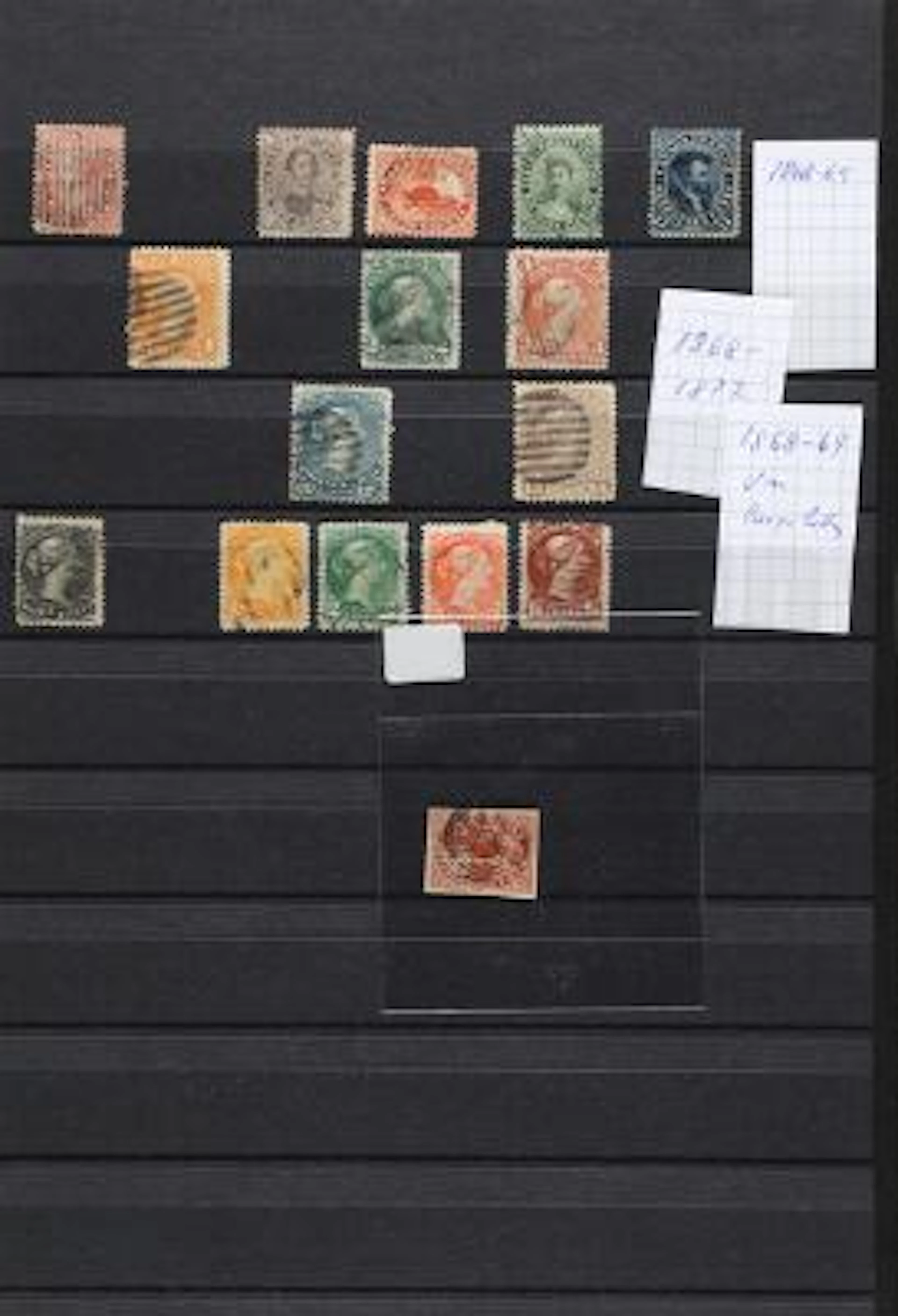 Canada. 1851-1975. Collection in 4 album + some suppl. materiale on
