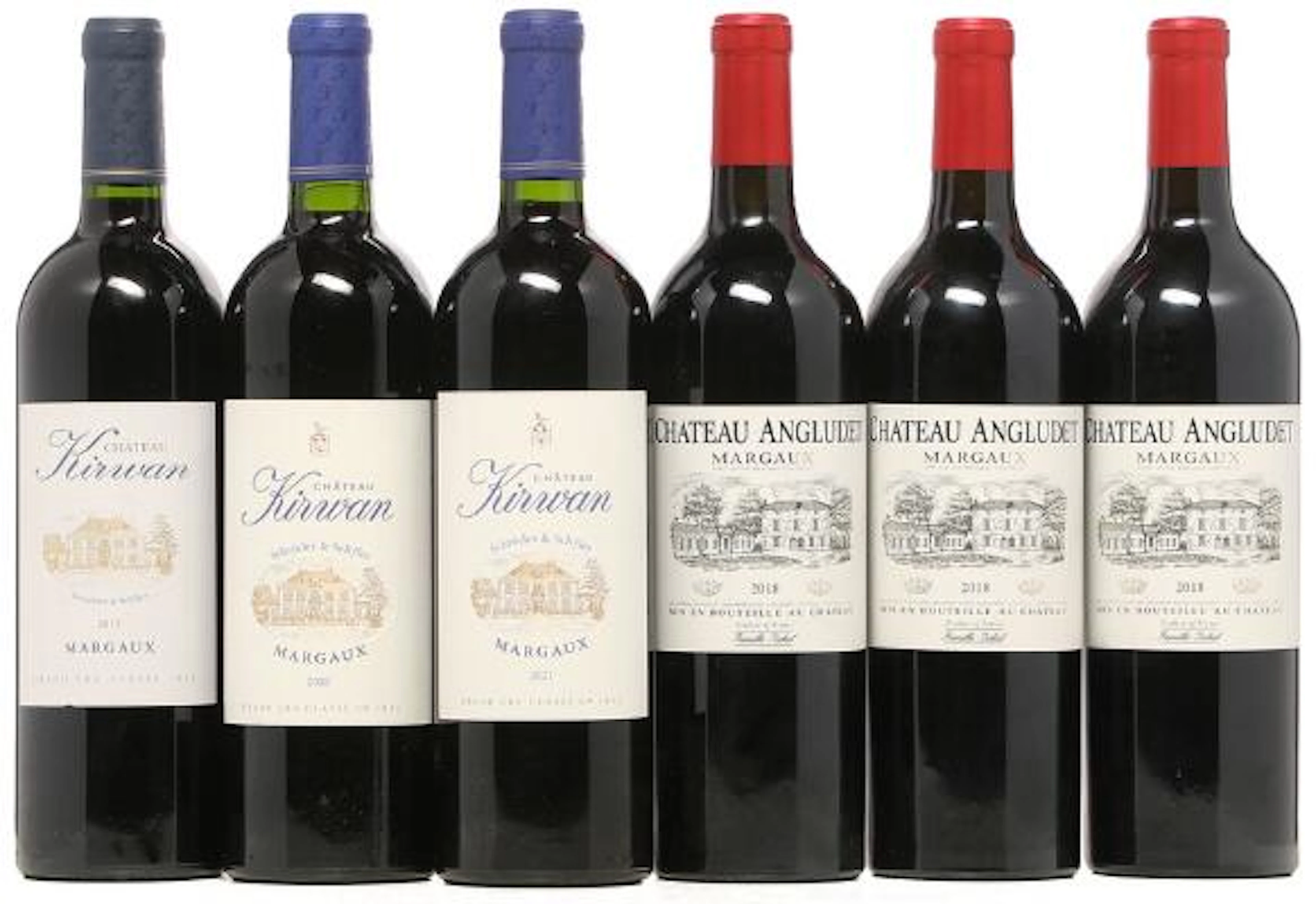 1 bt. Château Kirwan, Margaux. 3. Cru Classé 2015 A (hf/in). etc.