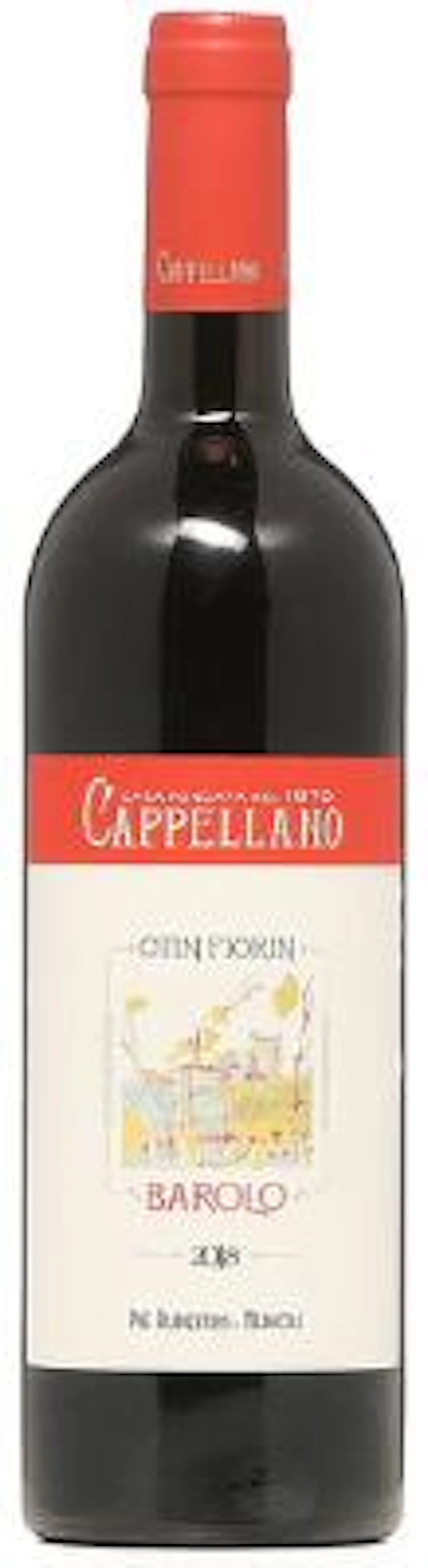 1 bt. Barolo "Piè Rupestris Otin Fiorin", Cappellano 2018 A (hf/in).
