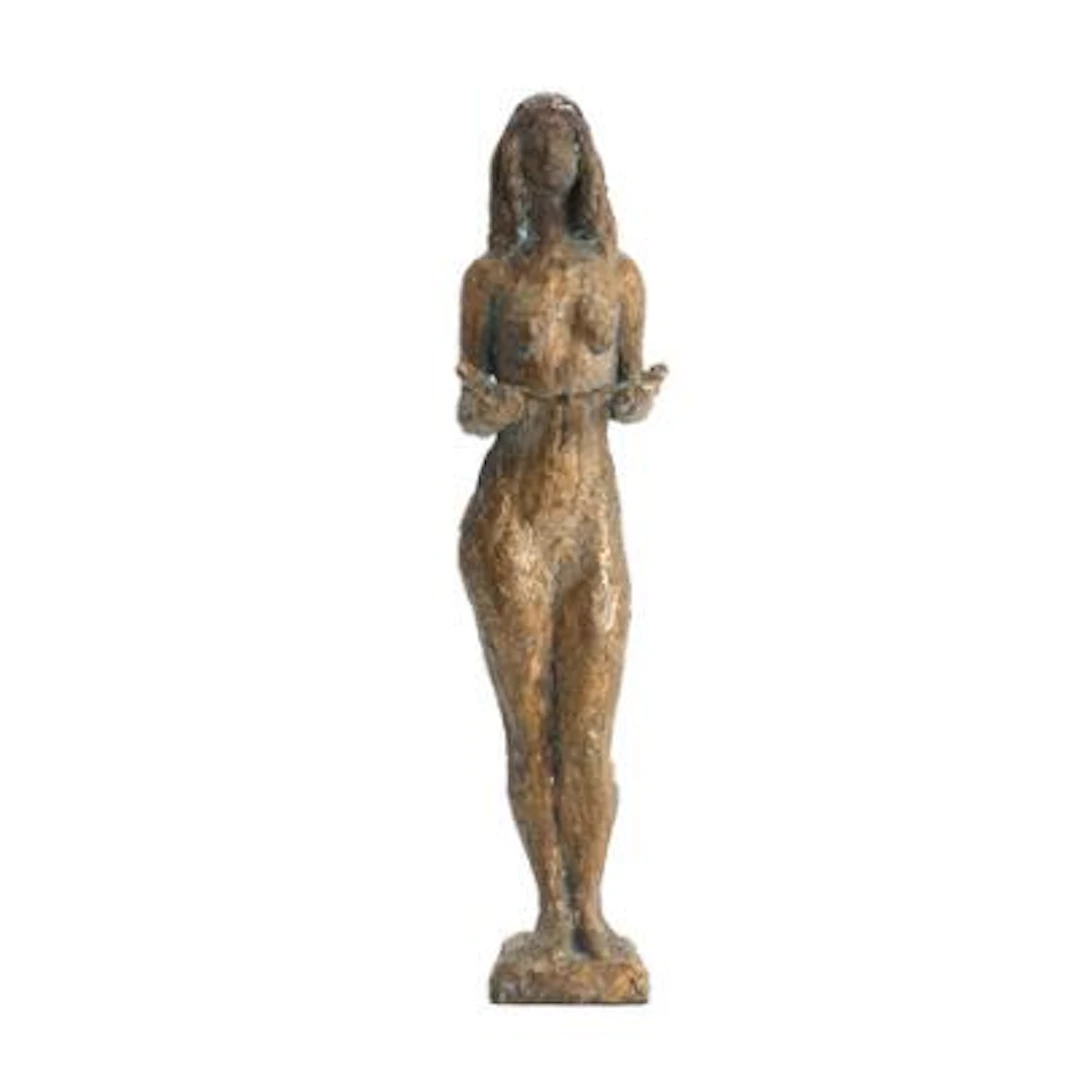 Ejgil Vedel Schmidt: "Ceres". Signeret Ejgil Vedel. Bronze. H. 38