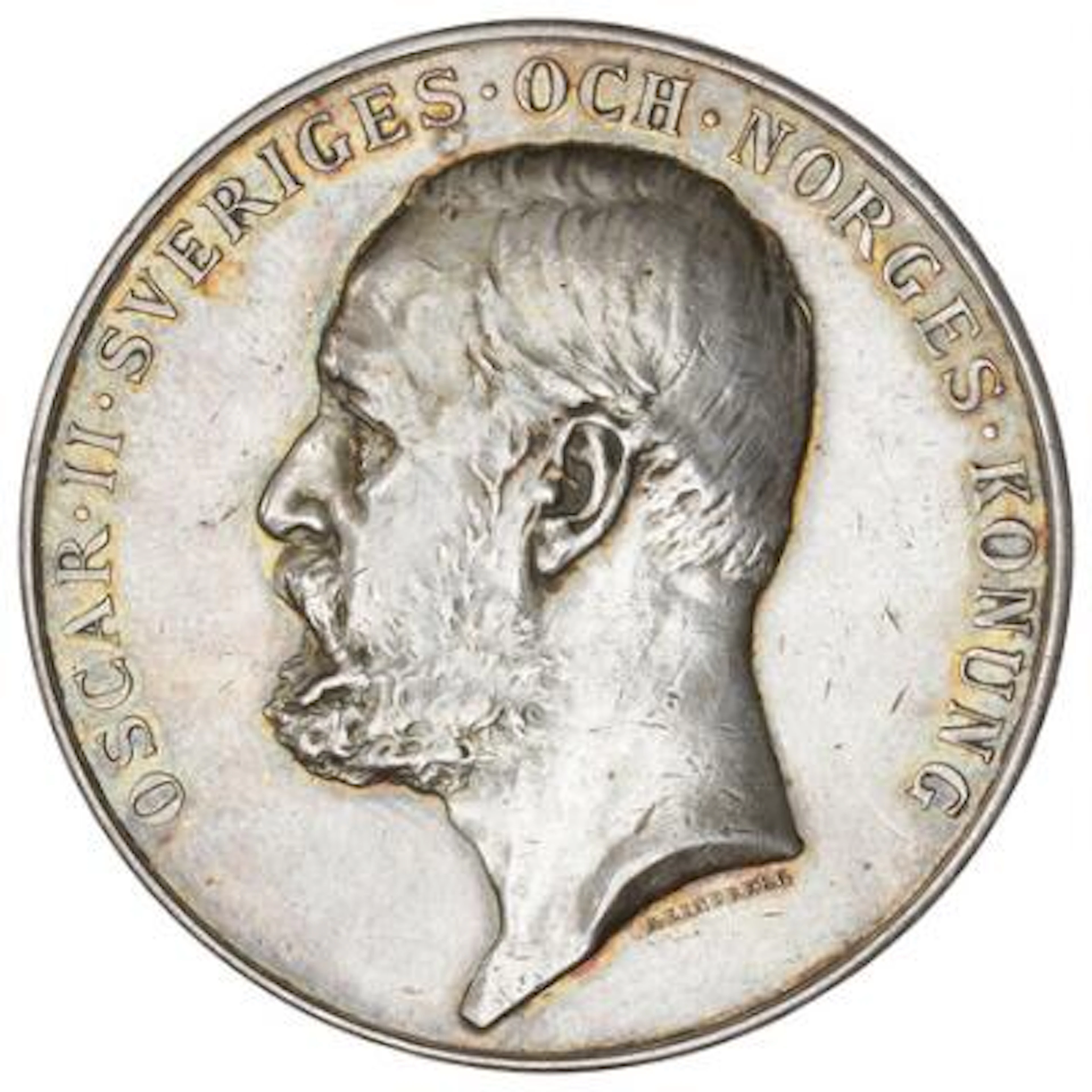 Sweden, Oscar II, "För Hästafvelns Främjande, prisbelöning", Lindberg/Ahlborn