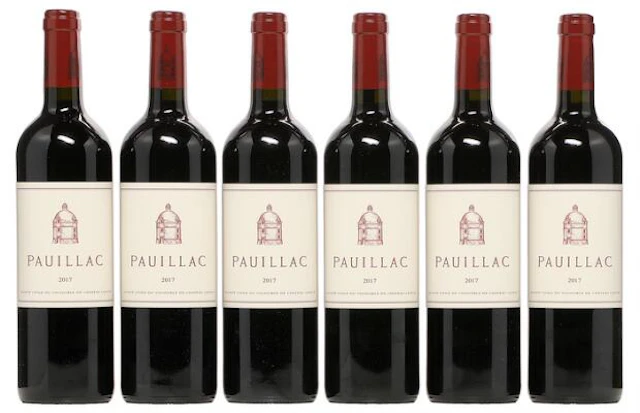 6 bts. Pauillac de Château Latour, Chateau Latour, Pauillac 2017 A