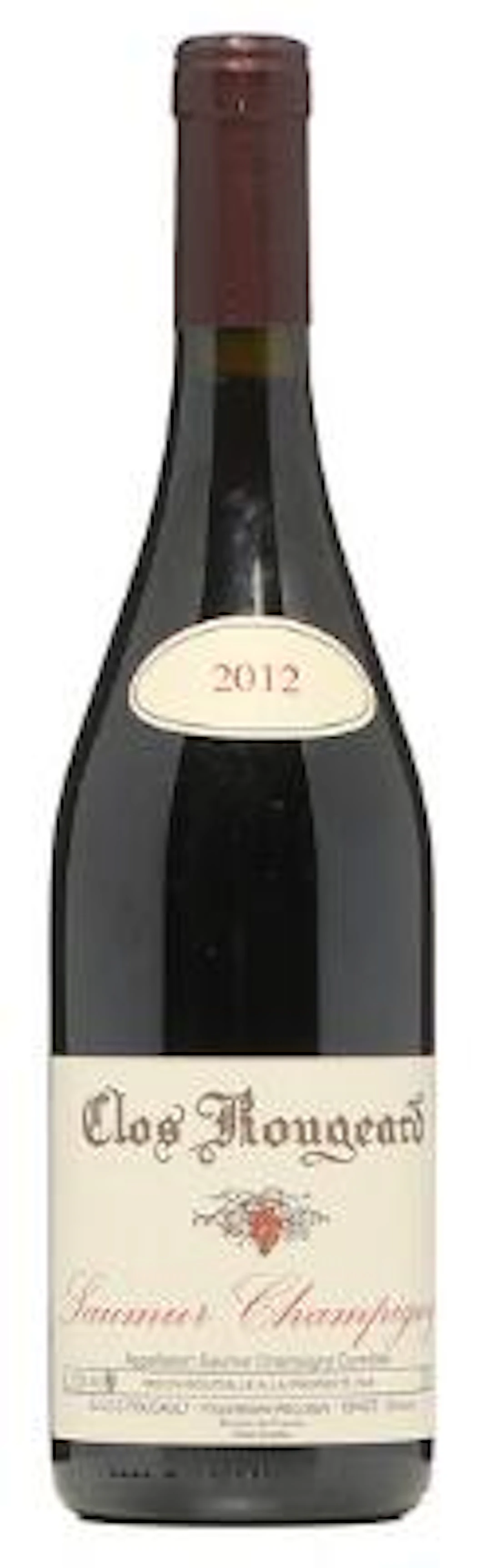 1 bt. Saumur Champigny, Clos Rougeard, Foucault 2012 A (hf/in). –
