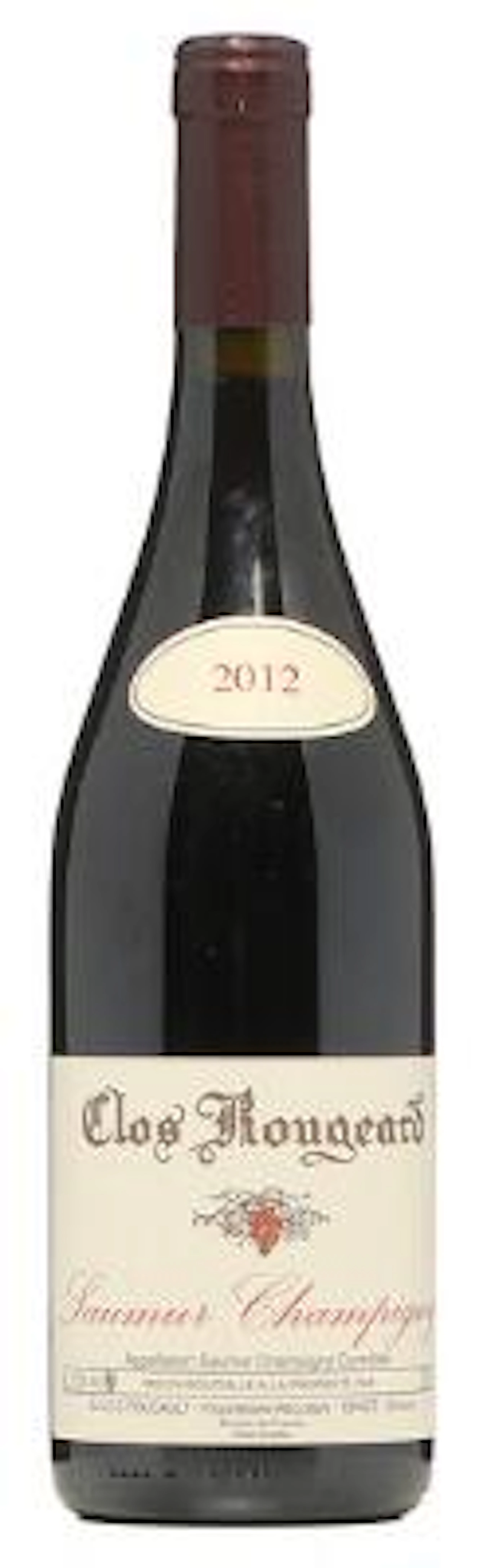 1 bt. Saumur Champigny, Clos Rougeard, Foucault 2012 A (hf/in). –