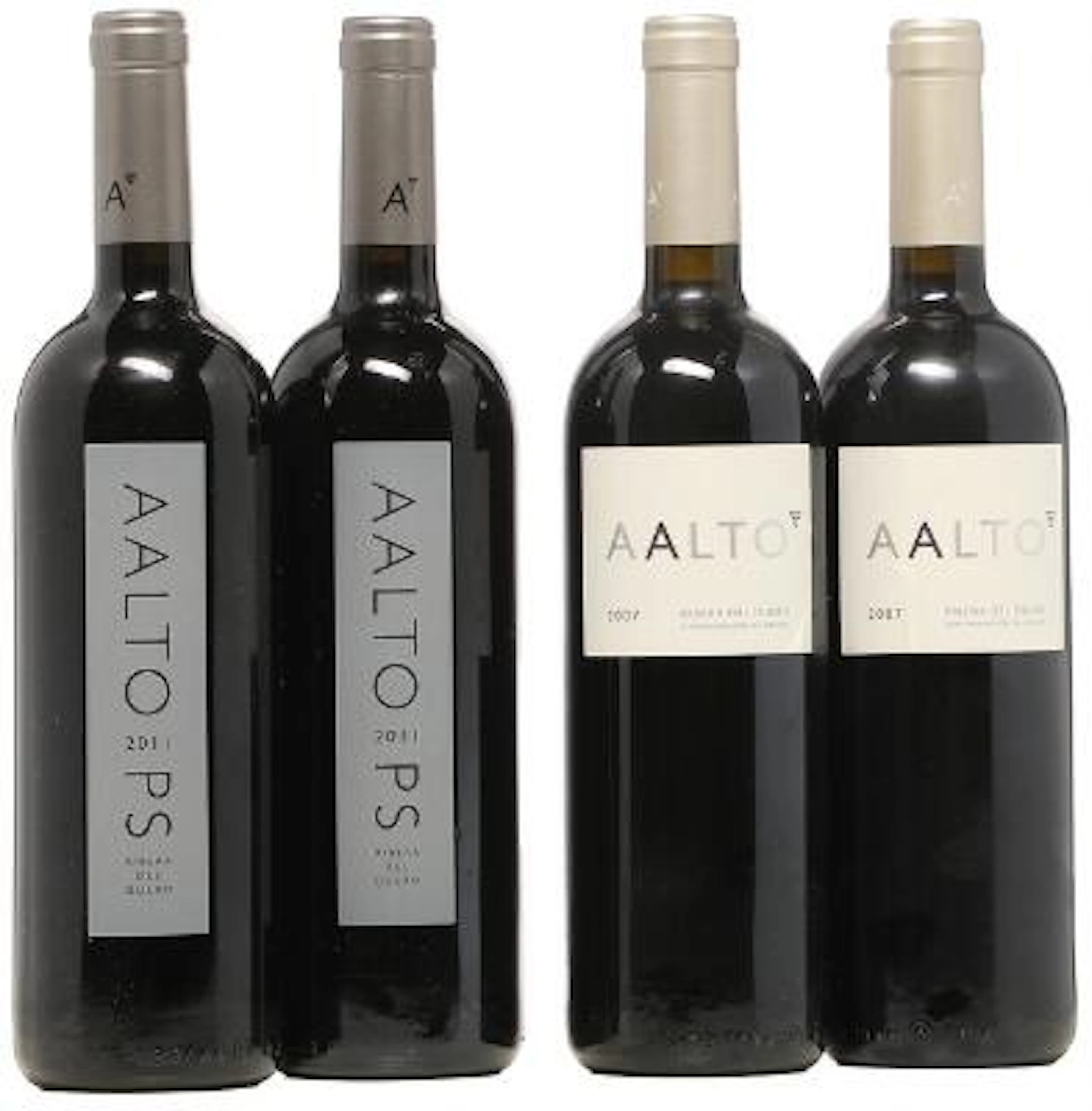 2 bts. Aalto "P.S.", Bodegas Aalto, Ribera del Duero 2011 A (hf/in).