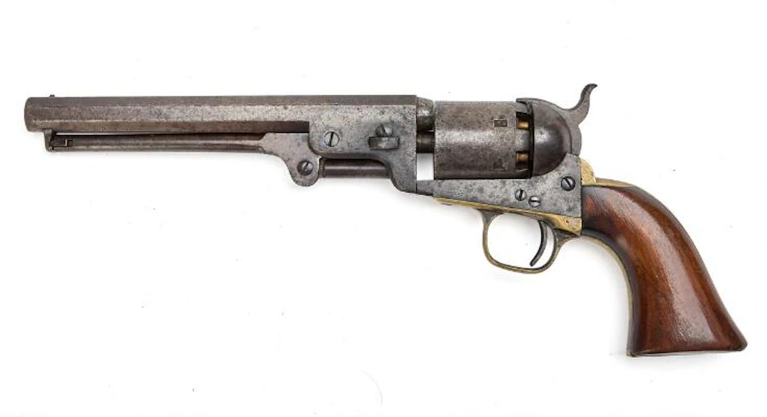 An American Colt Navy Model 1851 revolver, serial number 99574, manufactured