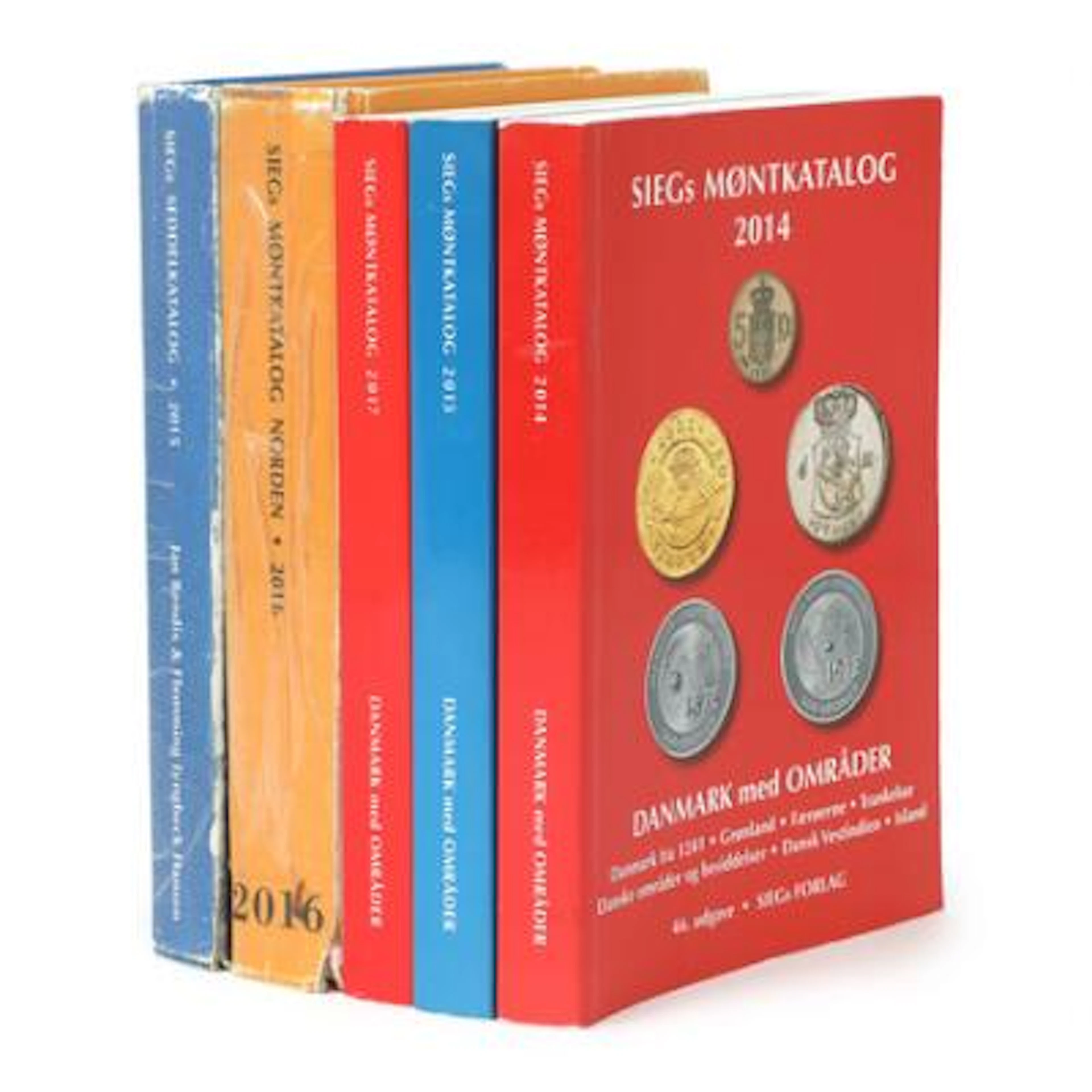 Siegs Coin Catalogue Nordic 2016, Siegs Coin Catalogue Denmark 2014