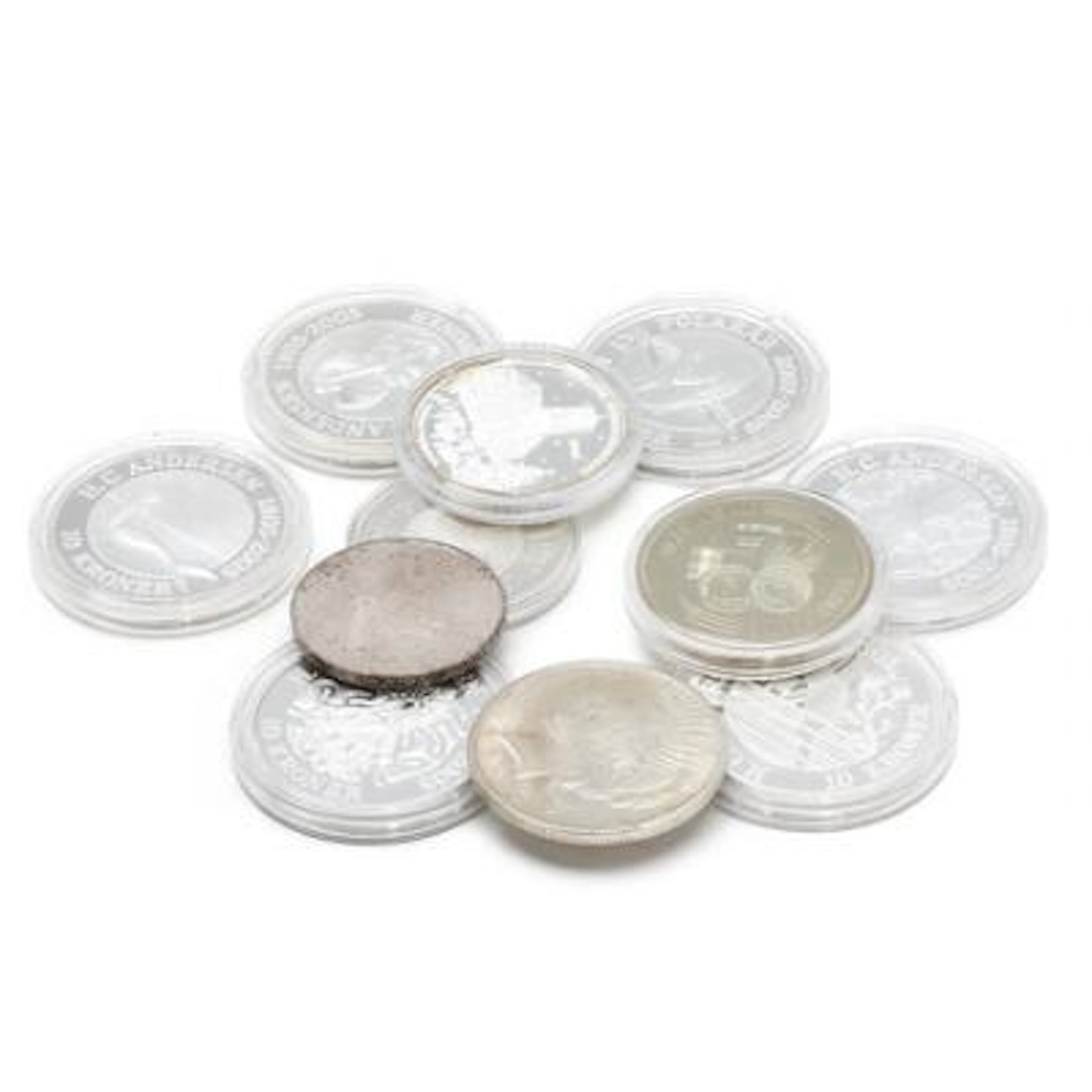 Fairy tale coins, H.C. Andersen, 10 kr 2005, 2005, 2006, 2006, 2007