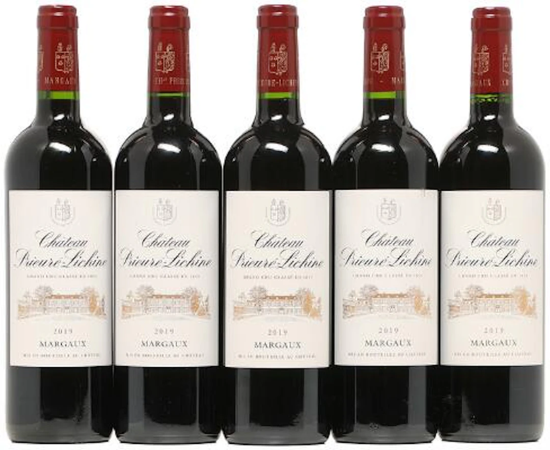 5 bts. Chateau Prieuré-Lichine, Margaux 2019 A (hf/in). – Bruun Rasmussen