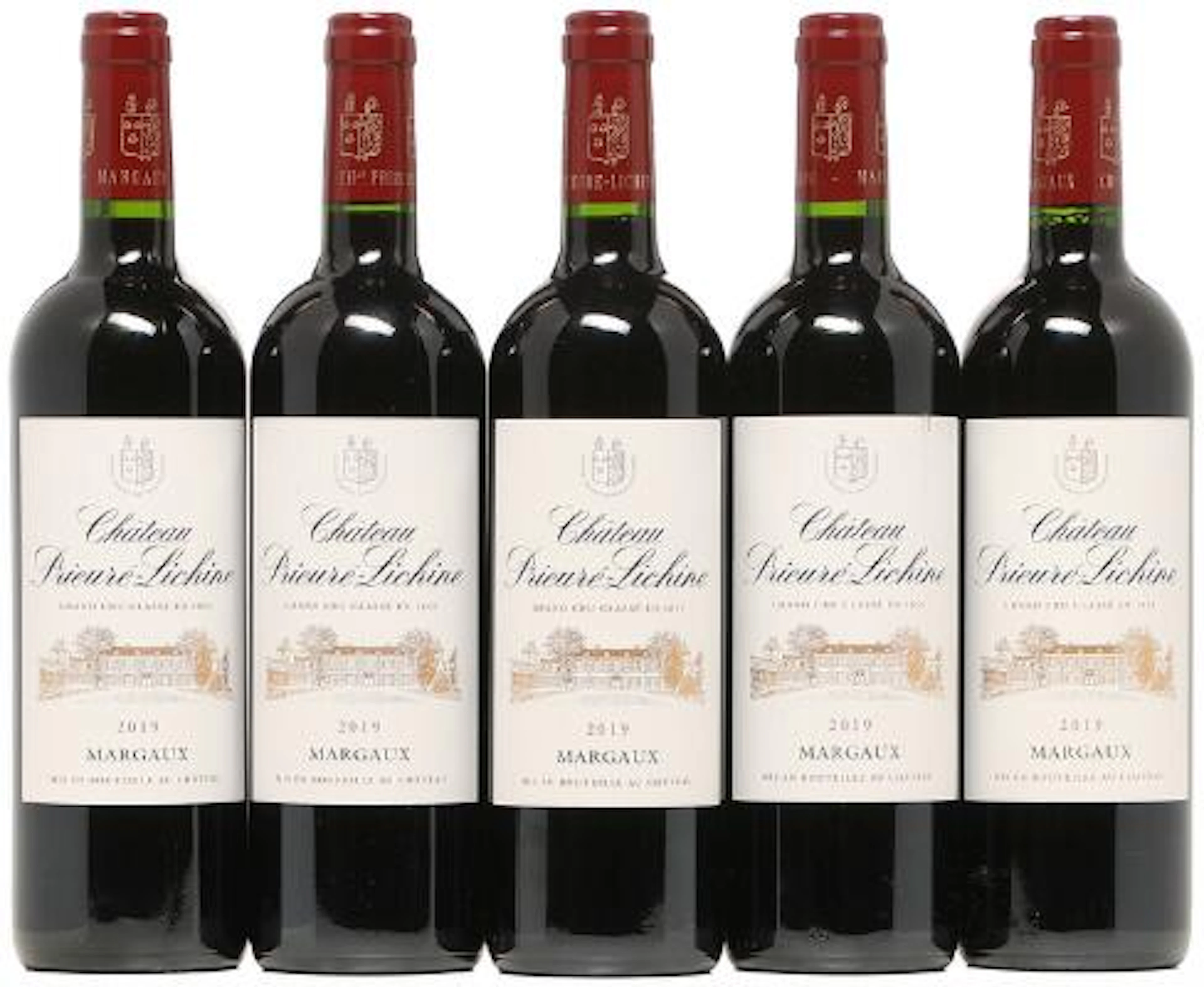 5 bts. Chateau Prieuré-Lichine, Margaux 2019 A (hf/in). – Bruun Rasmussen