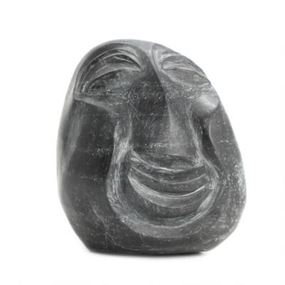 Greenlandic artist, 20th century: Figure of soapstone in the form