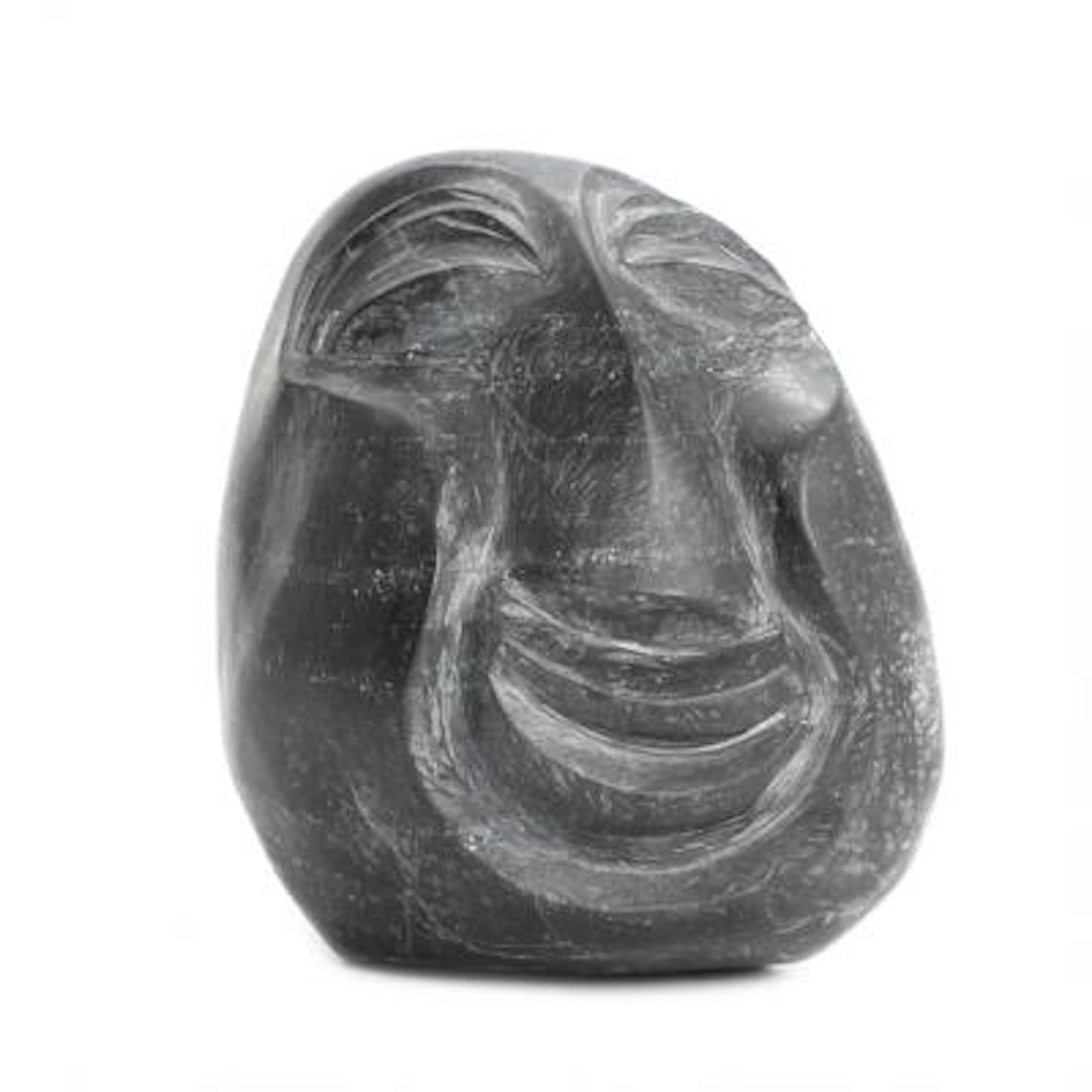 Greenlandic artist, 20th century: Figure of soapstone in the form