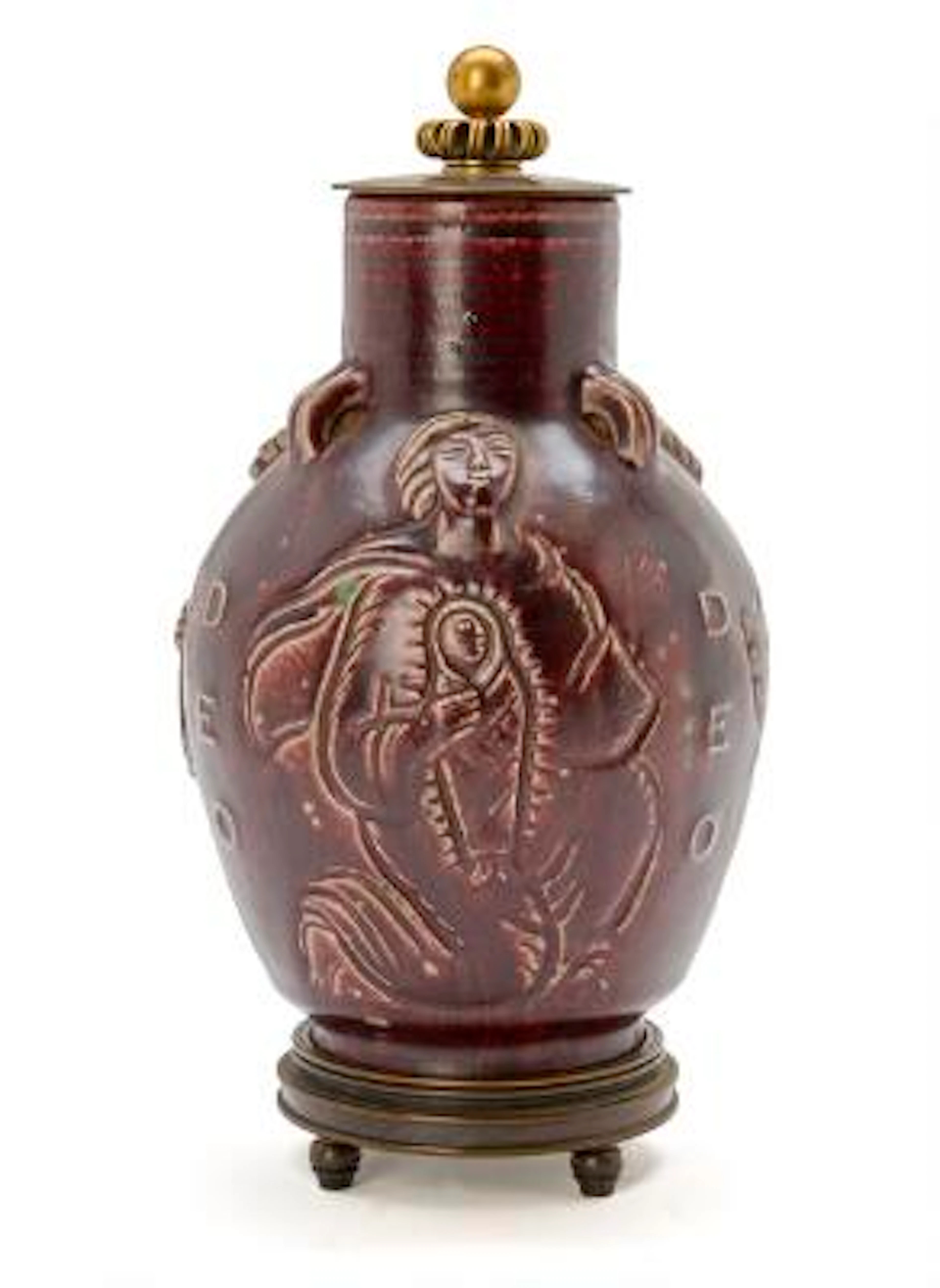 Jais Nielsen, Knud Andersen: "Virgin Mary and Child". A stoneware