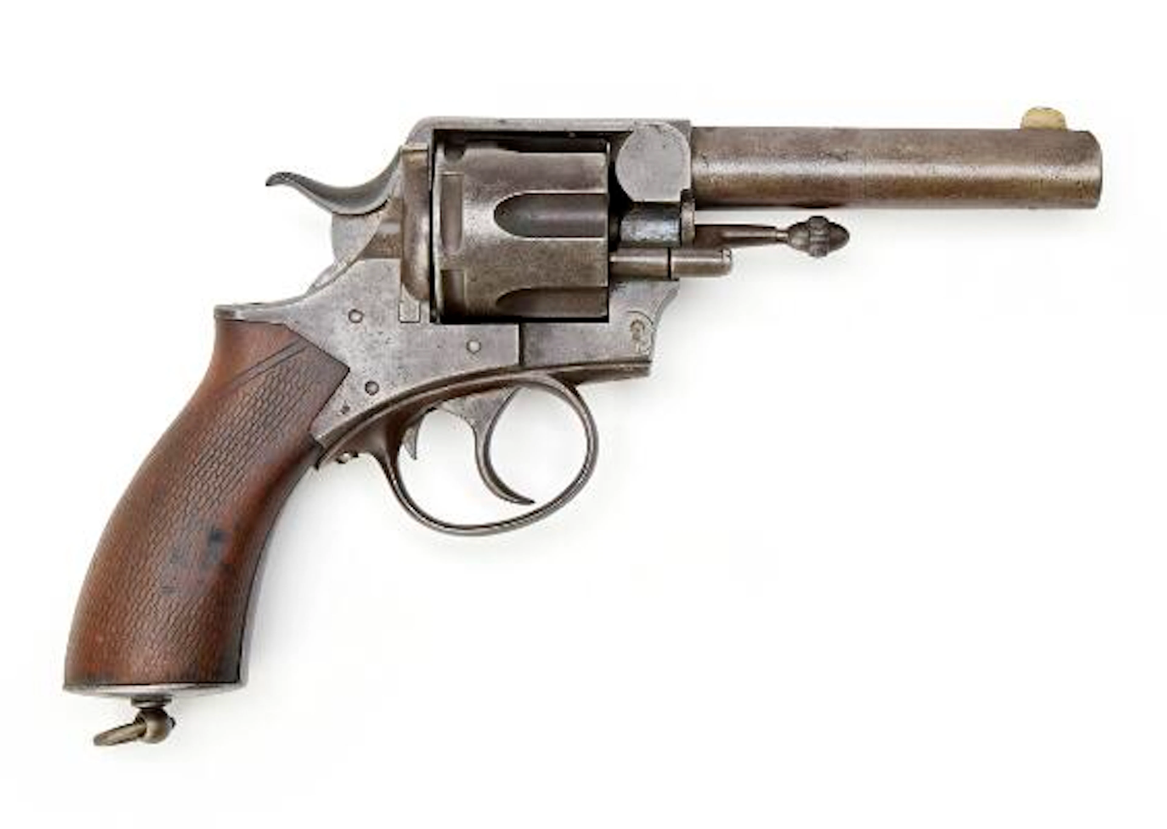 English Webley RIC revolver, serial no. 71922, in 11 mm caliber, sold