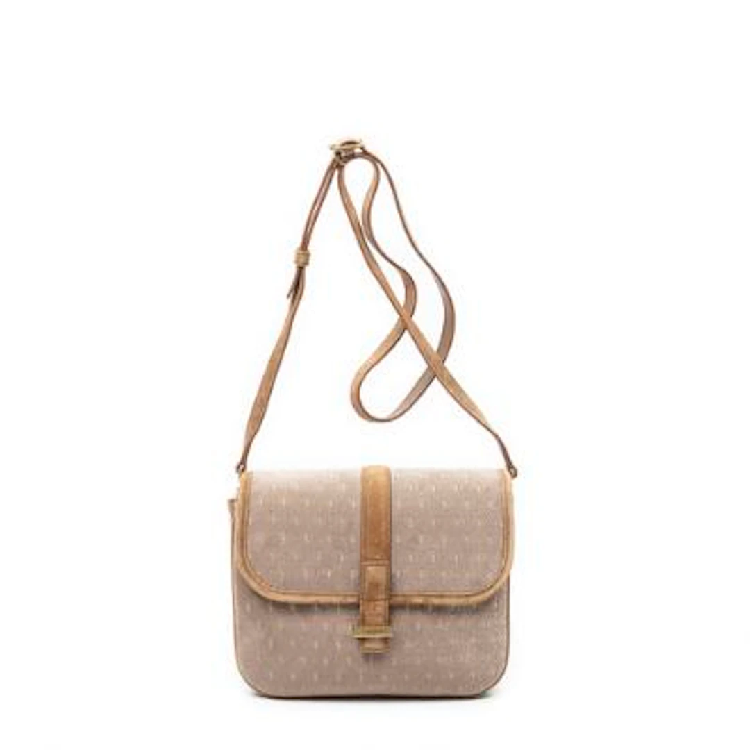 Yves Saint Laurent: A "Le Monogramme Satchel" bag in brown monogram