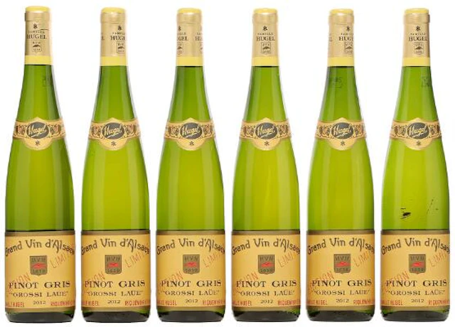 6 bts. Alsace 2012 A (hf/in). Oc. – Bruun Rasmussen Auctioneers