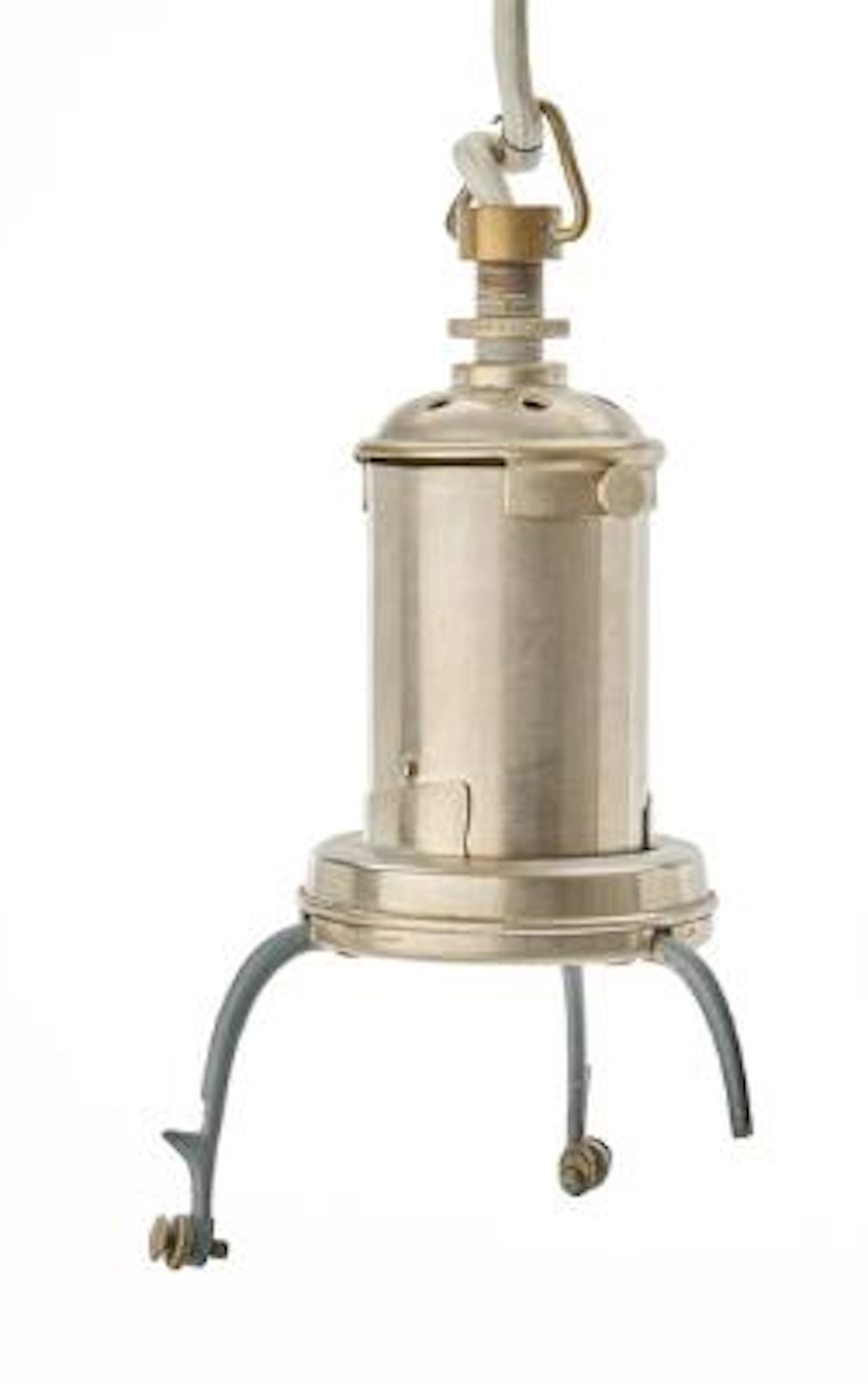 Poul Henningsen: "PH 3/3". Pendant with nickel plated bayonet socket