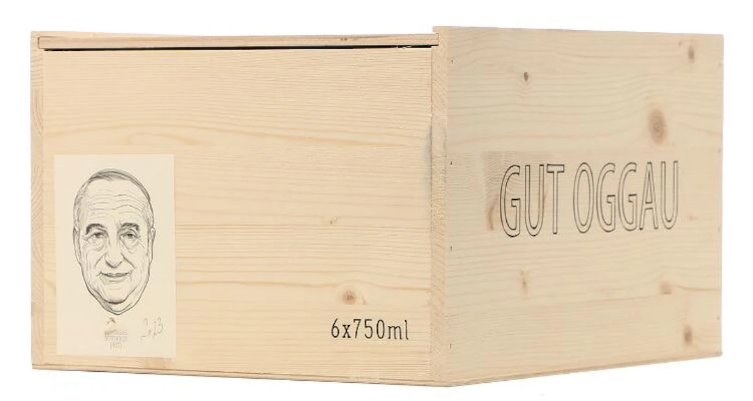 6 bts. “Bertholdi” Rot, Gut Oggau 2013 A (hf/in). Owc. – Bruun Rasmussen