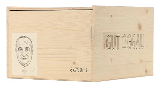 6 bts. “Bertholdi” Rot, Gut Oggau 2013 A (hf/in). Owc. – Bruun Rasmussen