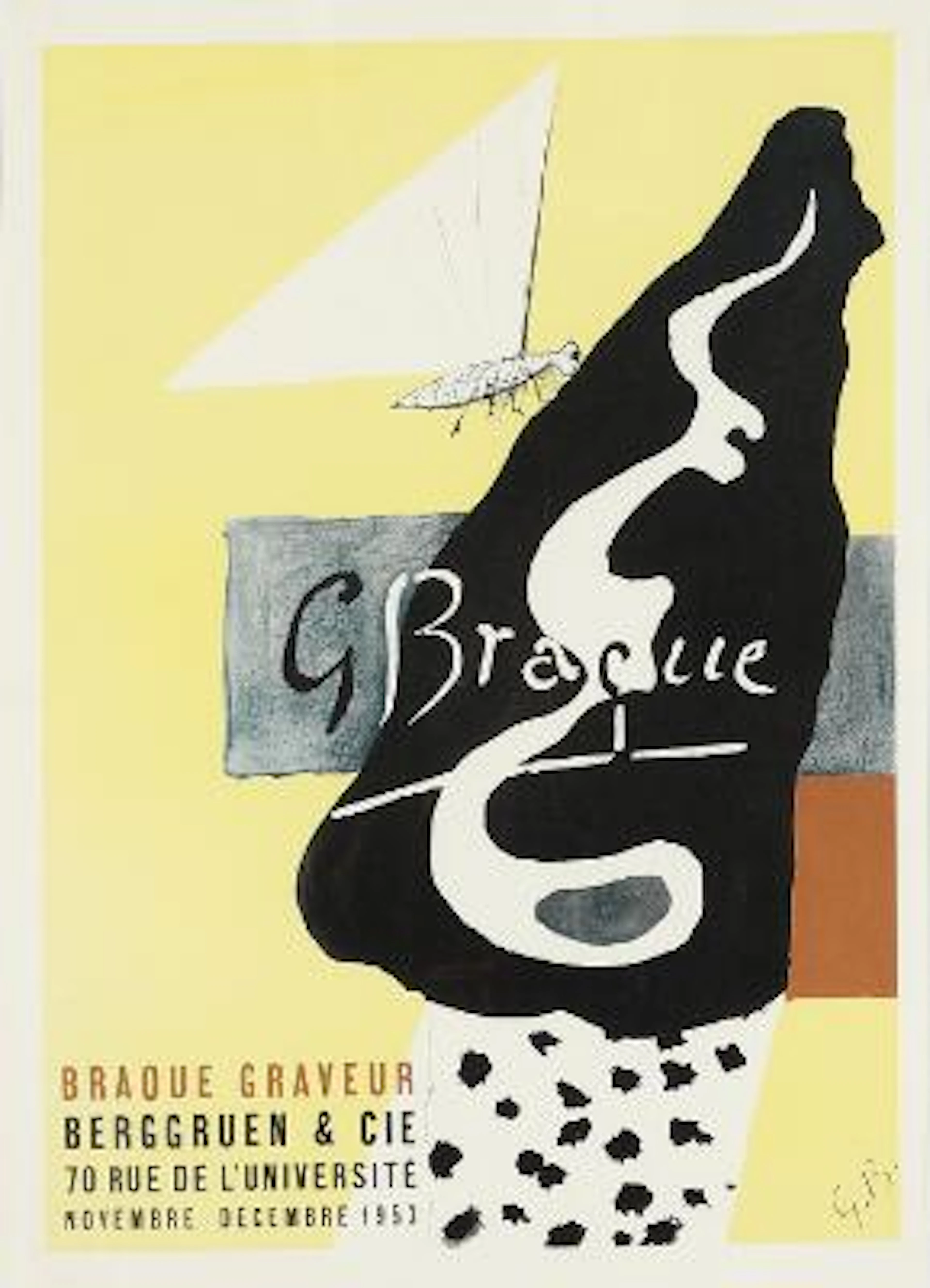 Georges Braque, after: “Braque Graveur, Berggruen & Cie”, Exhibition